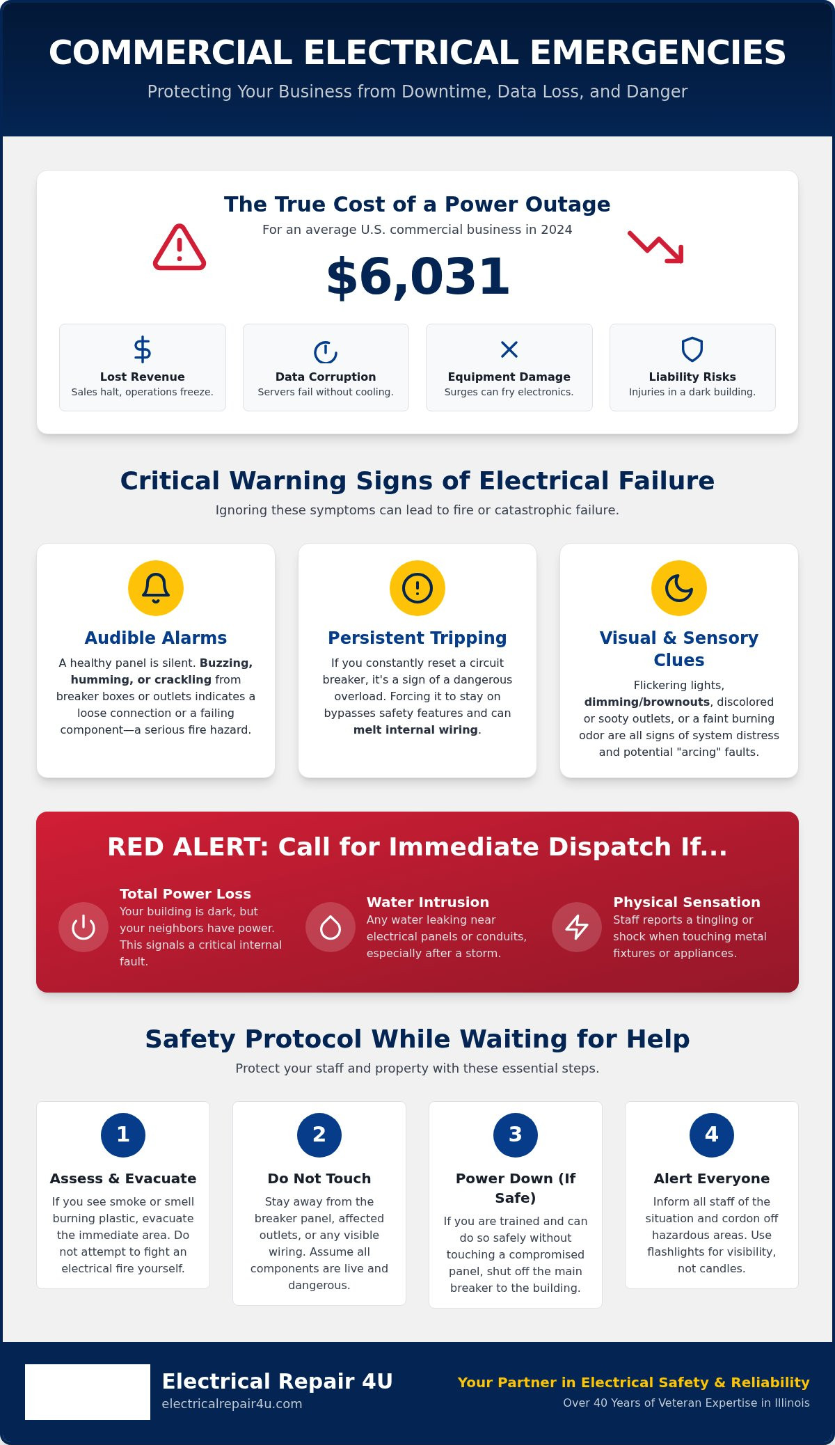 Commercial emergency electrician
