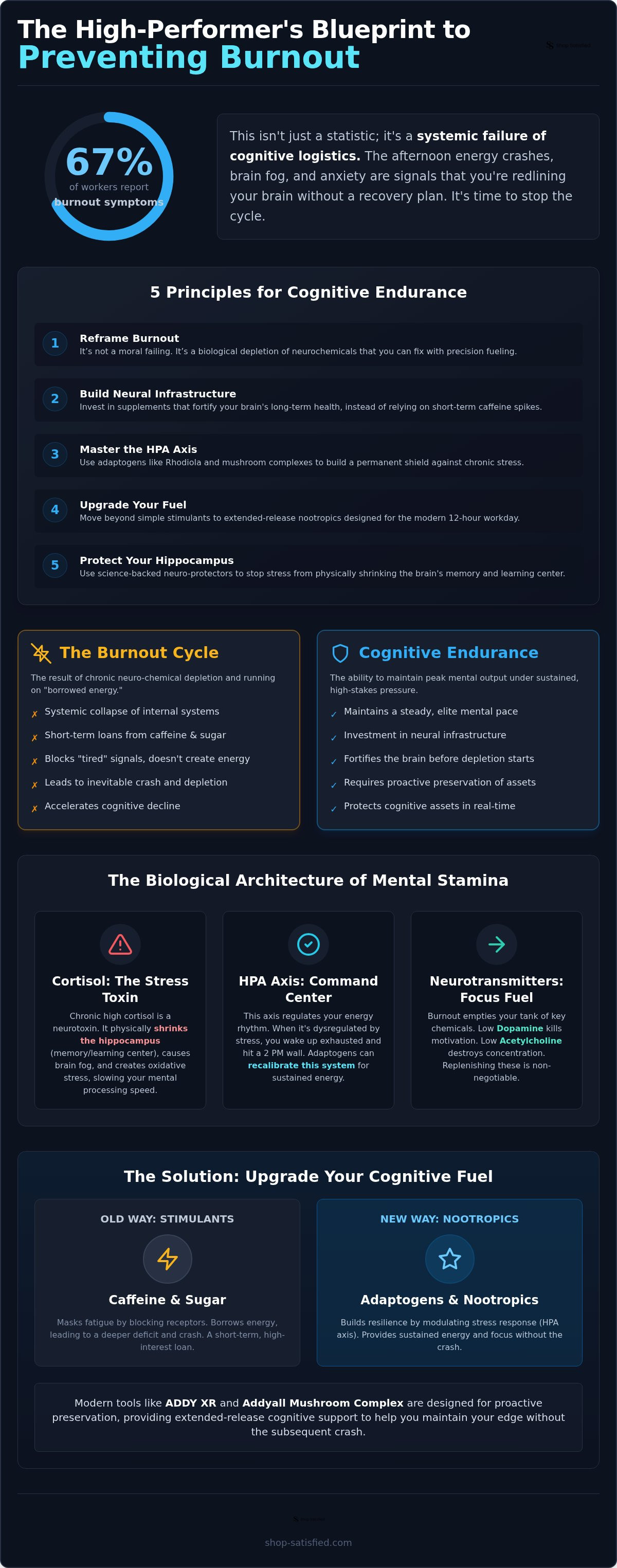 Supplements to prevent burnout