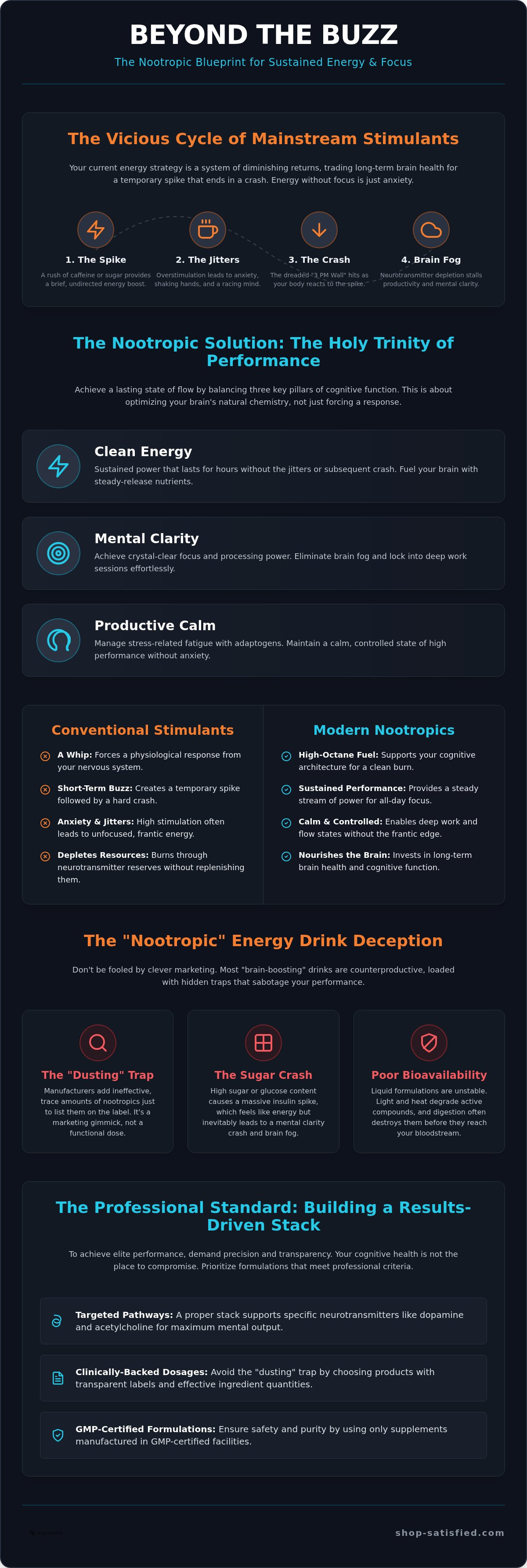 Best nootropics for energy and focus