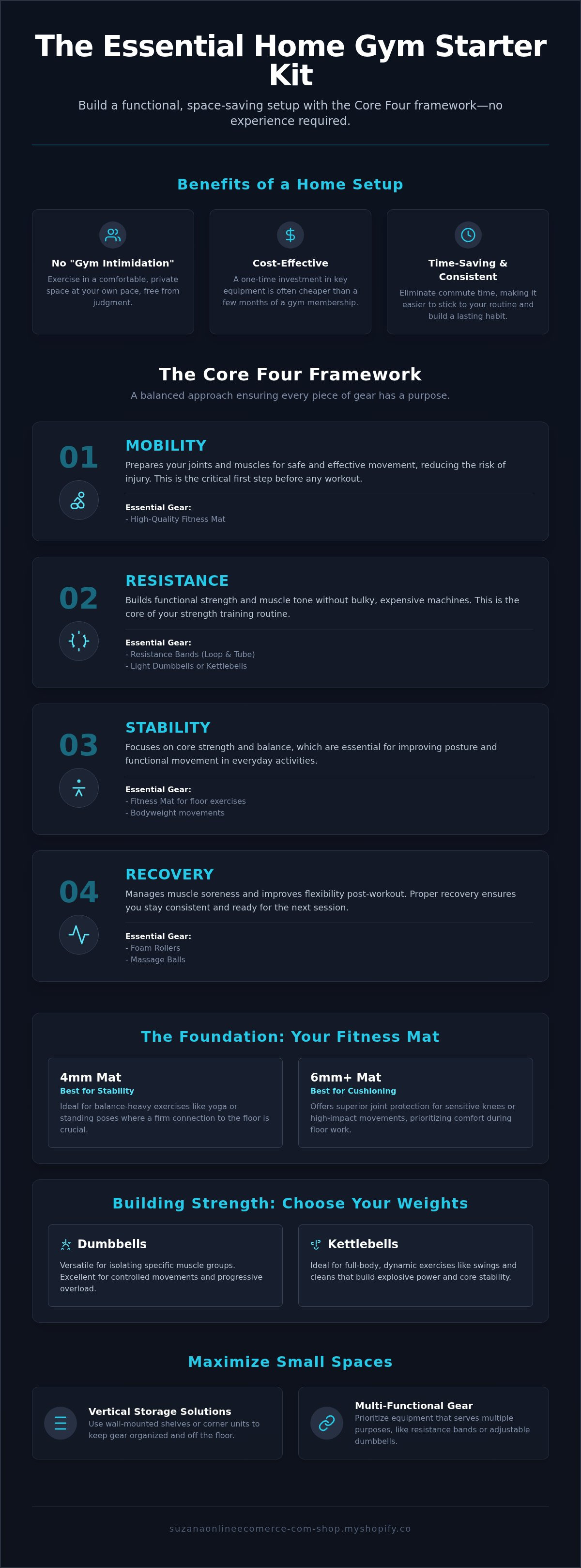 Beginner workout equipment