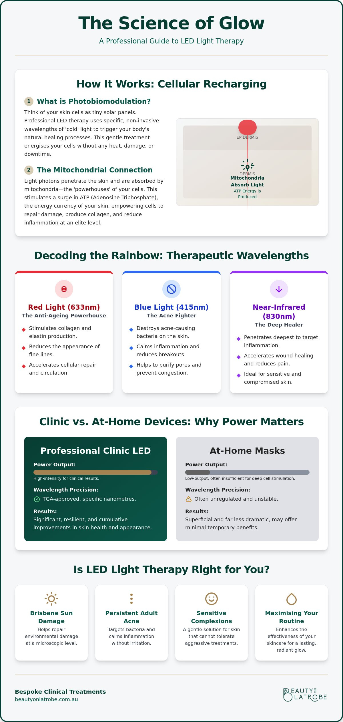 LED light therapy Brisbane
