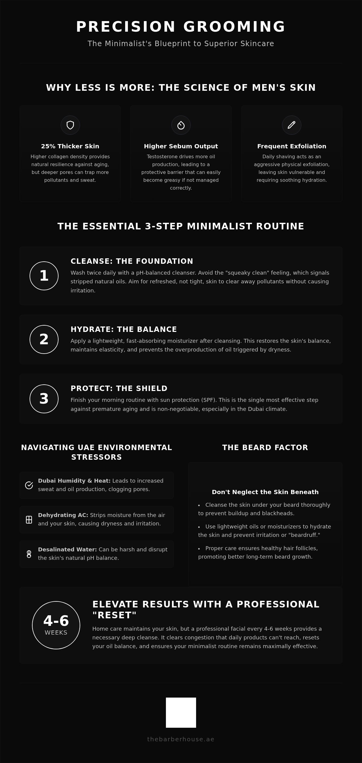 Simple skincare routine men, minimalist mens skincare