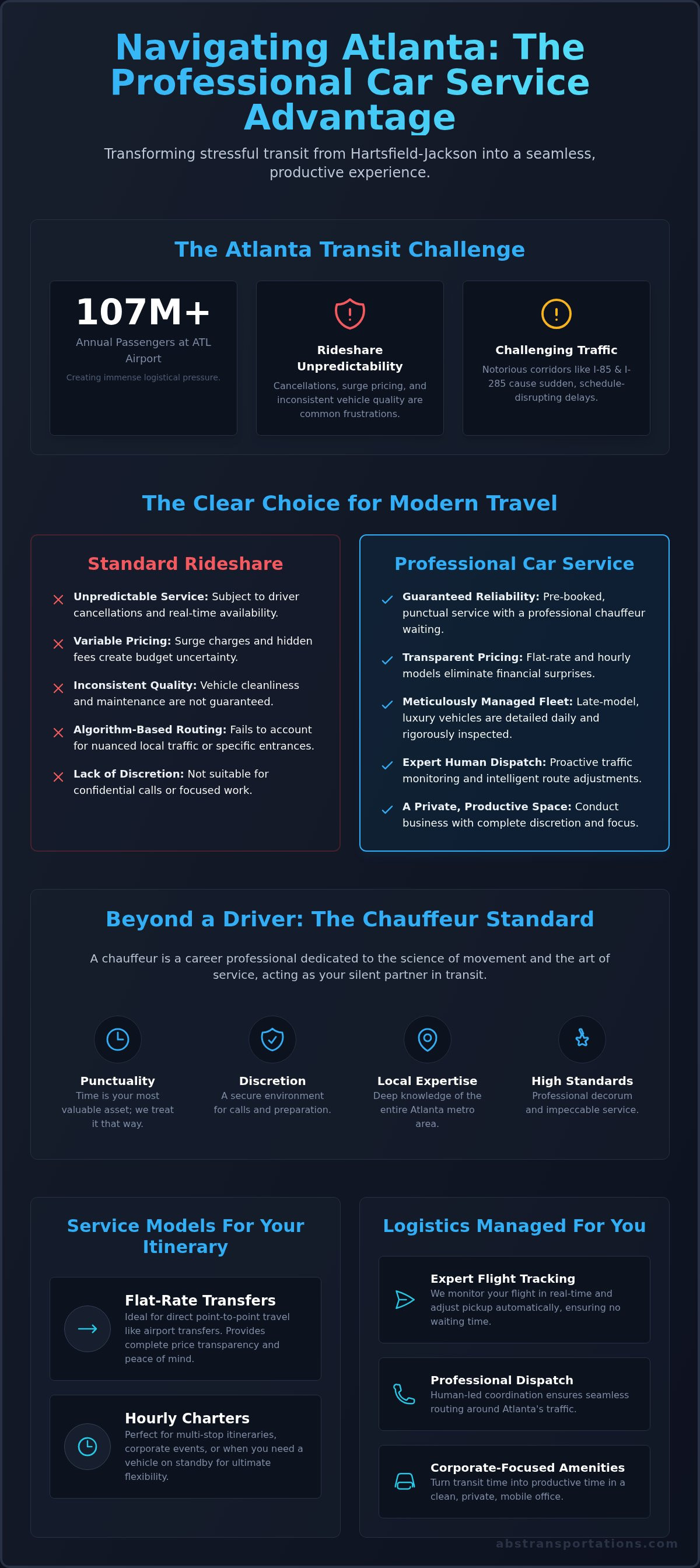 Private car service atlanta