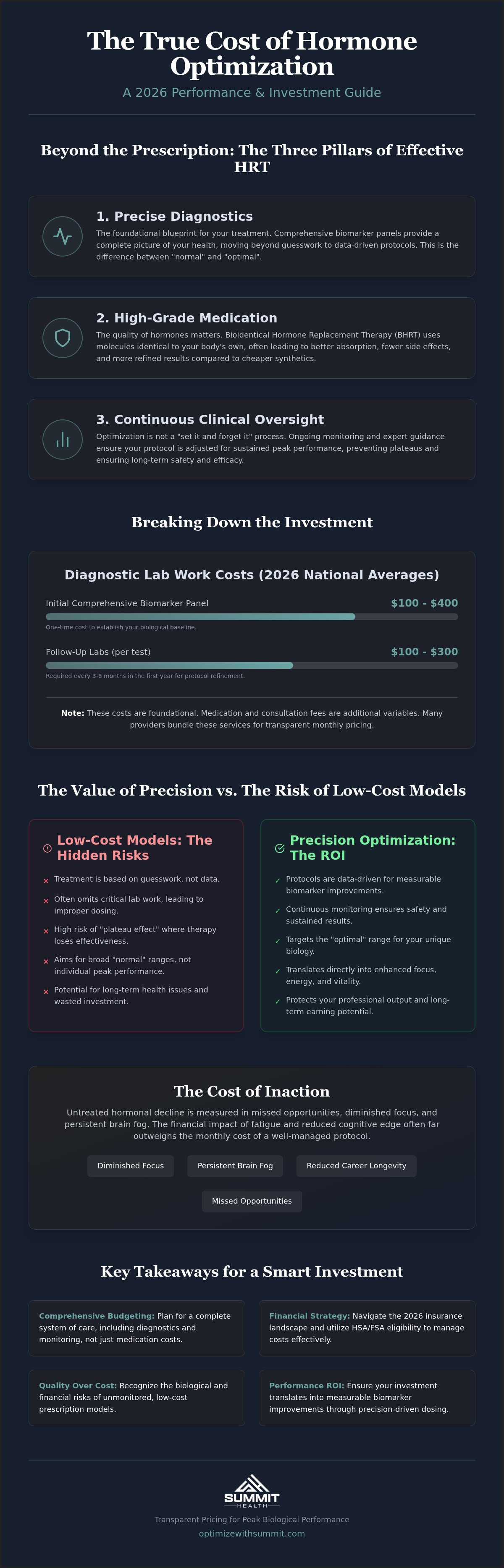 Hormone replacement therapy cost