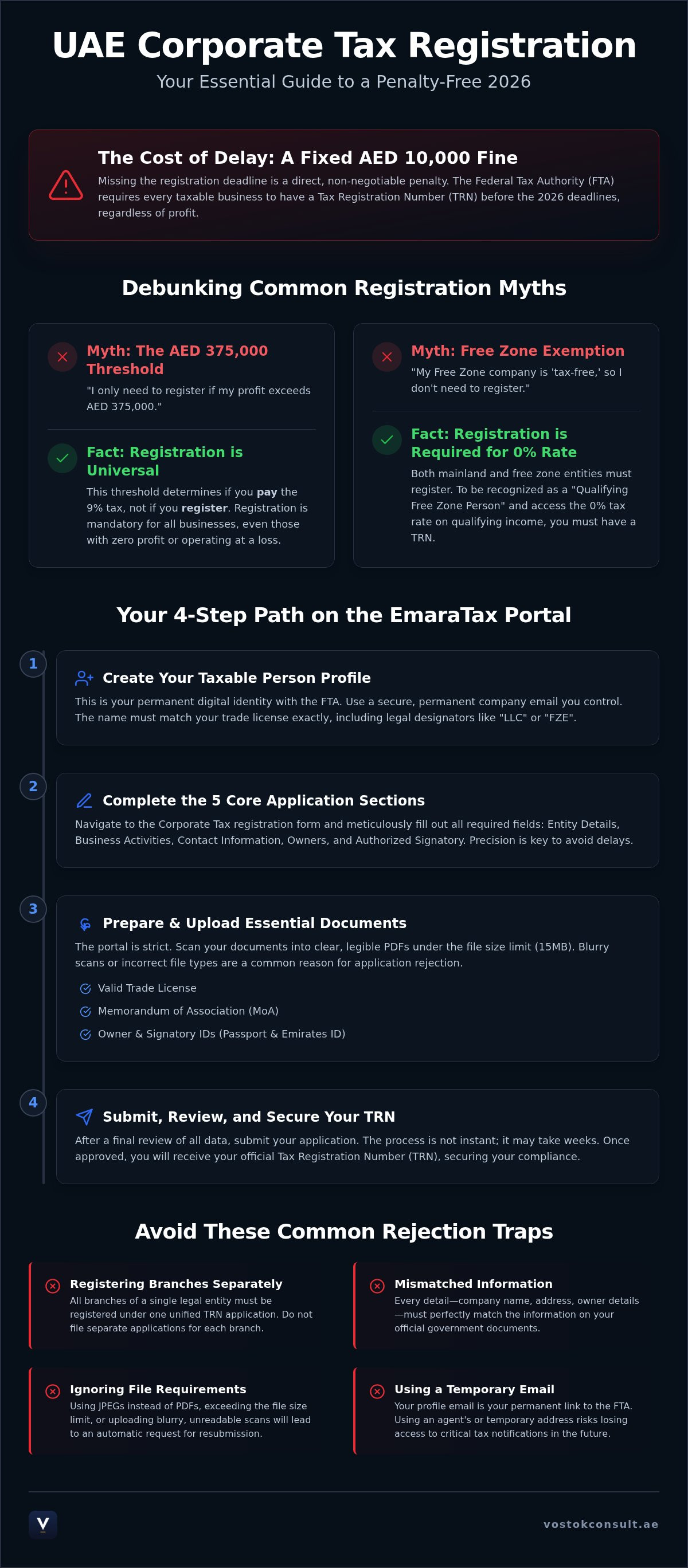 UAE corporate tax registration process