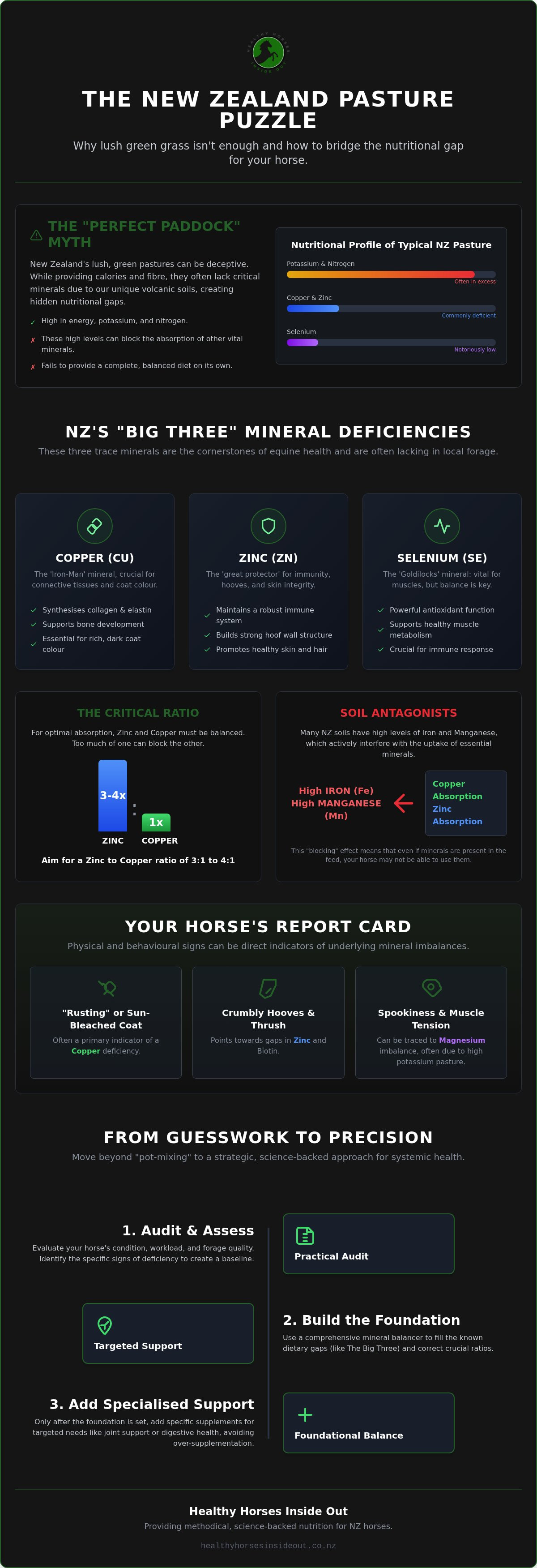 What supplements does my horse need NZ