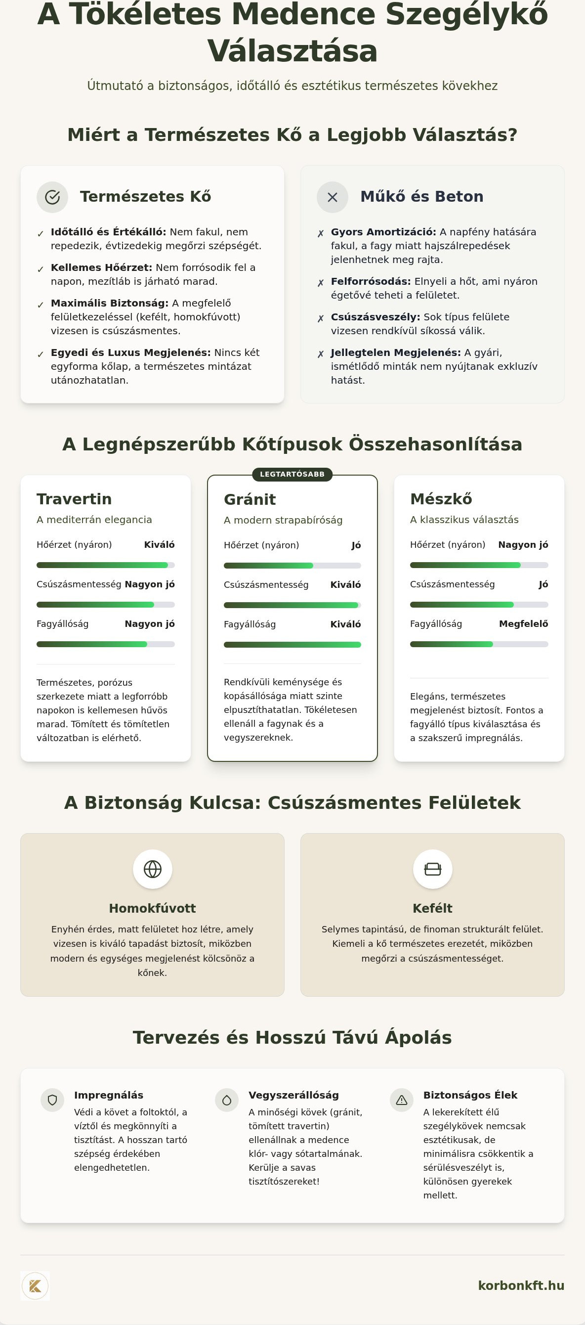 Medence szegélykő