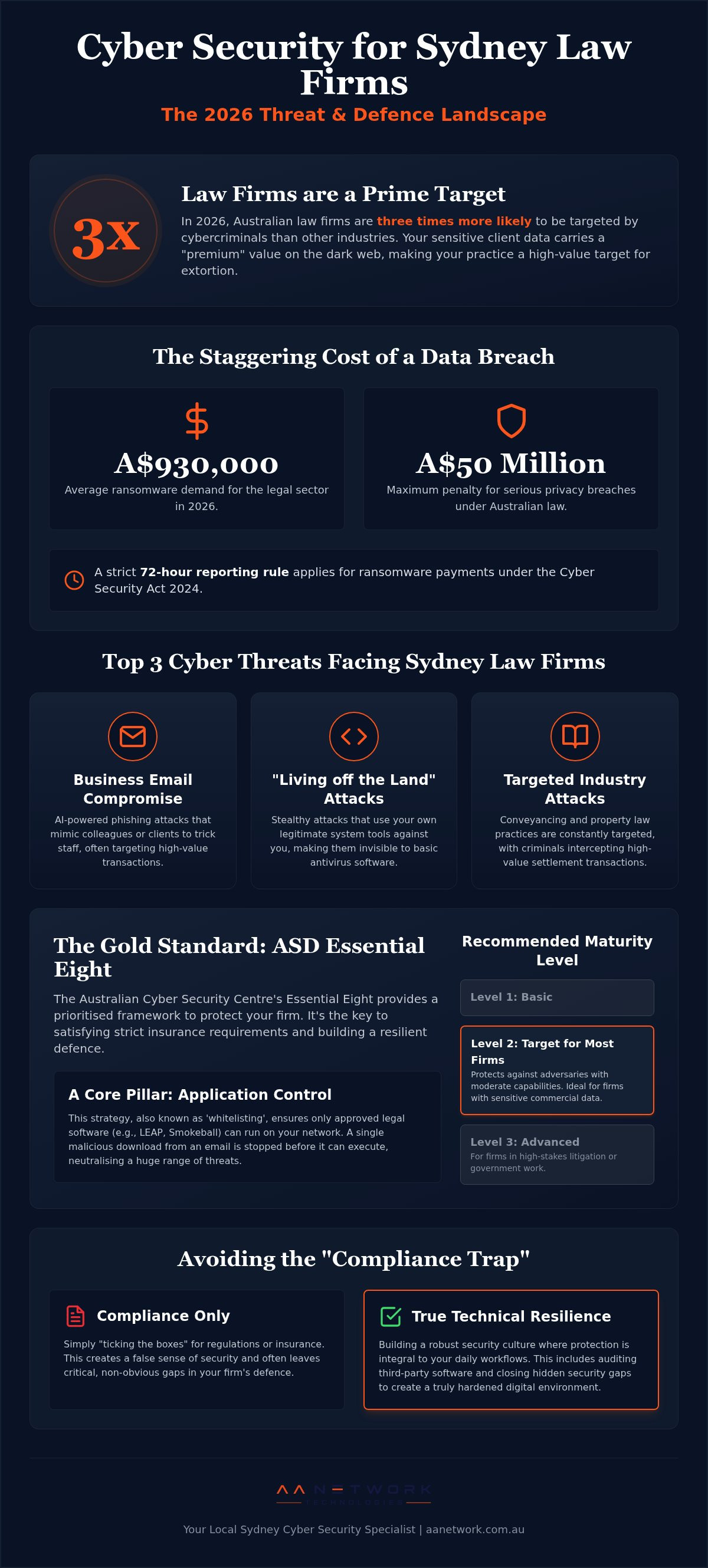 Cyber security for law firms Sydney