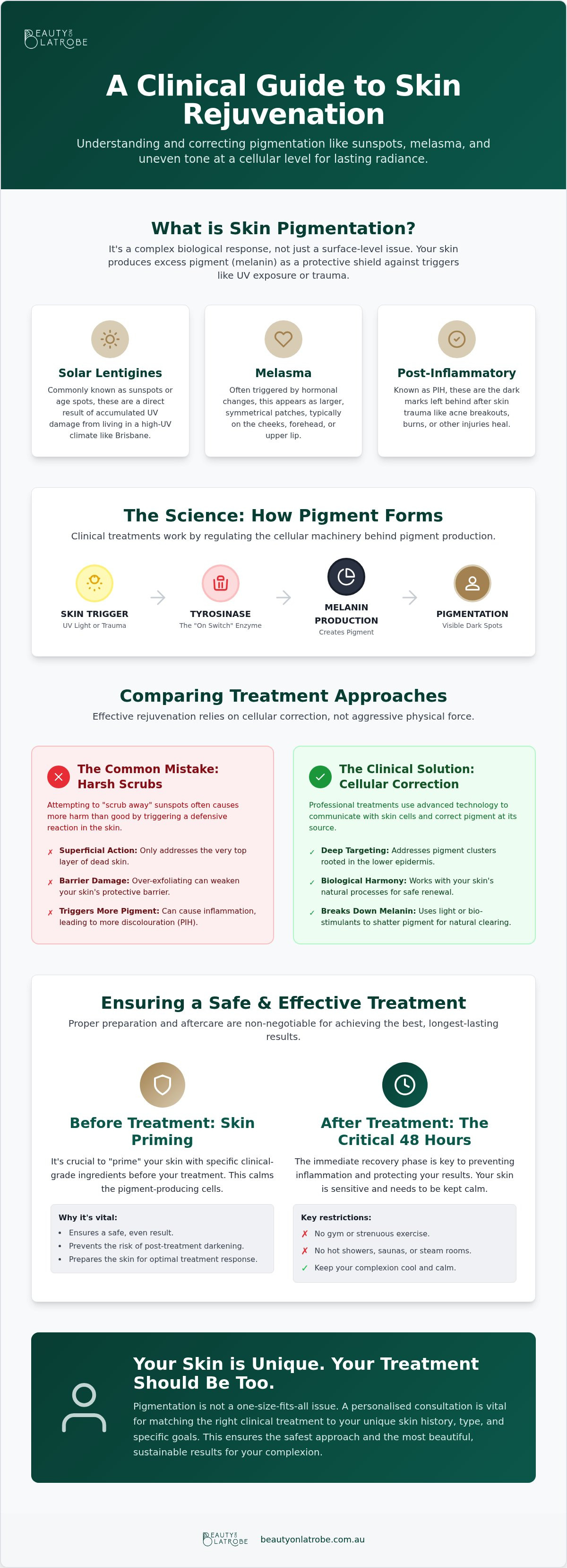 Skin rejuvenation for pigmentation