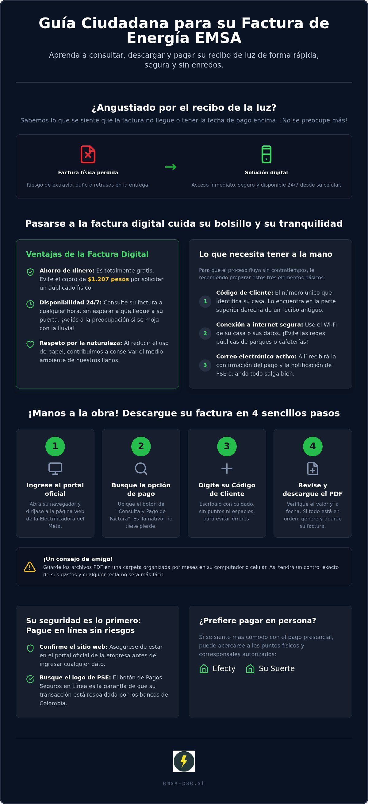 Emsa pse descargar factura