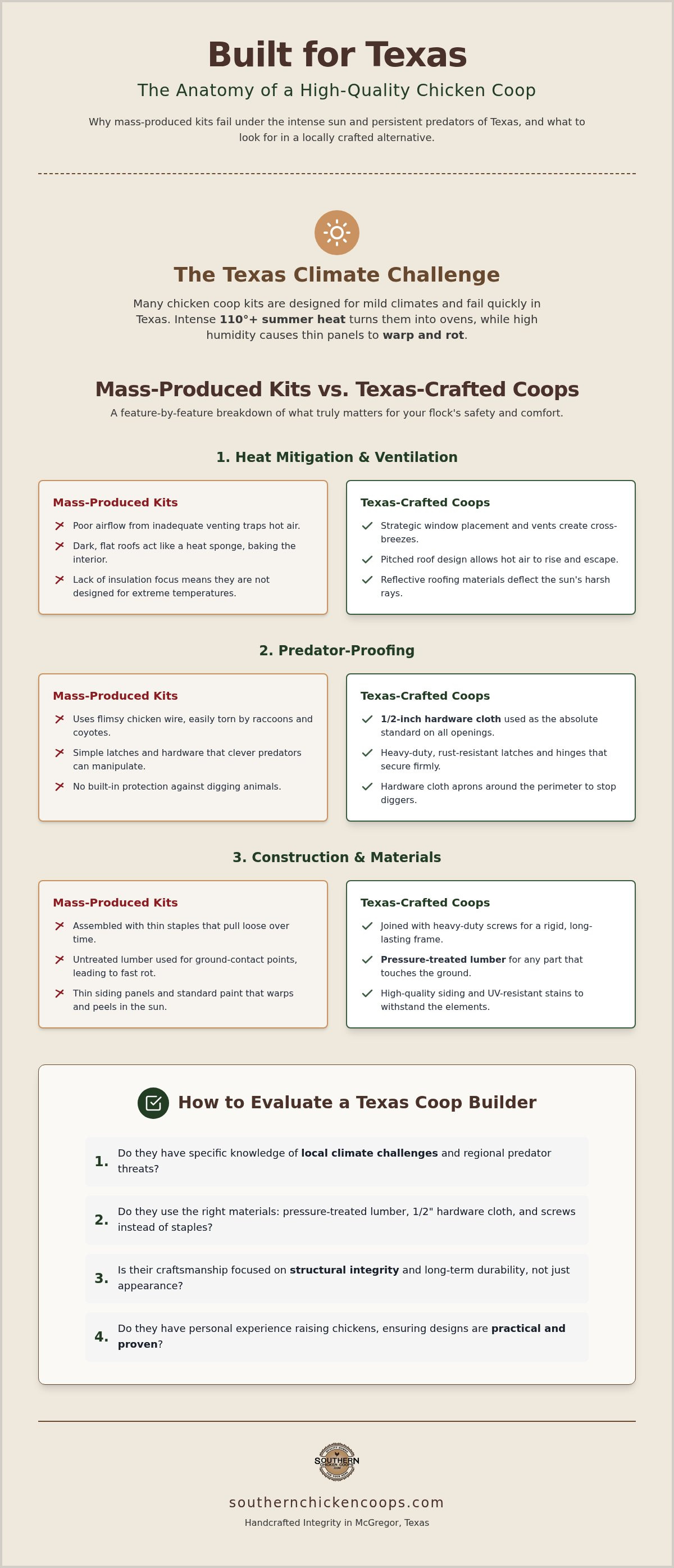 Chicken coop builders Texas