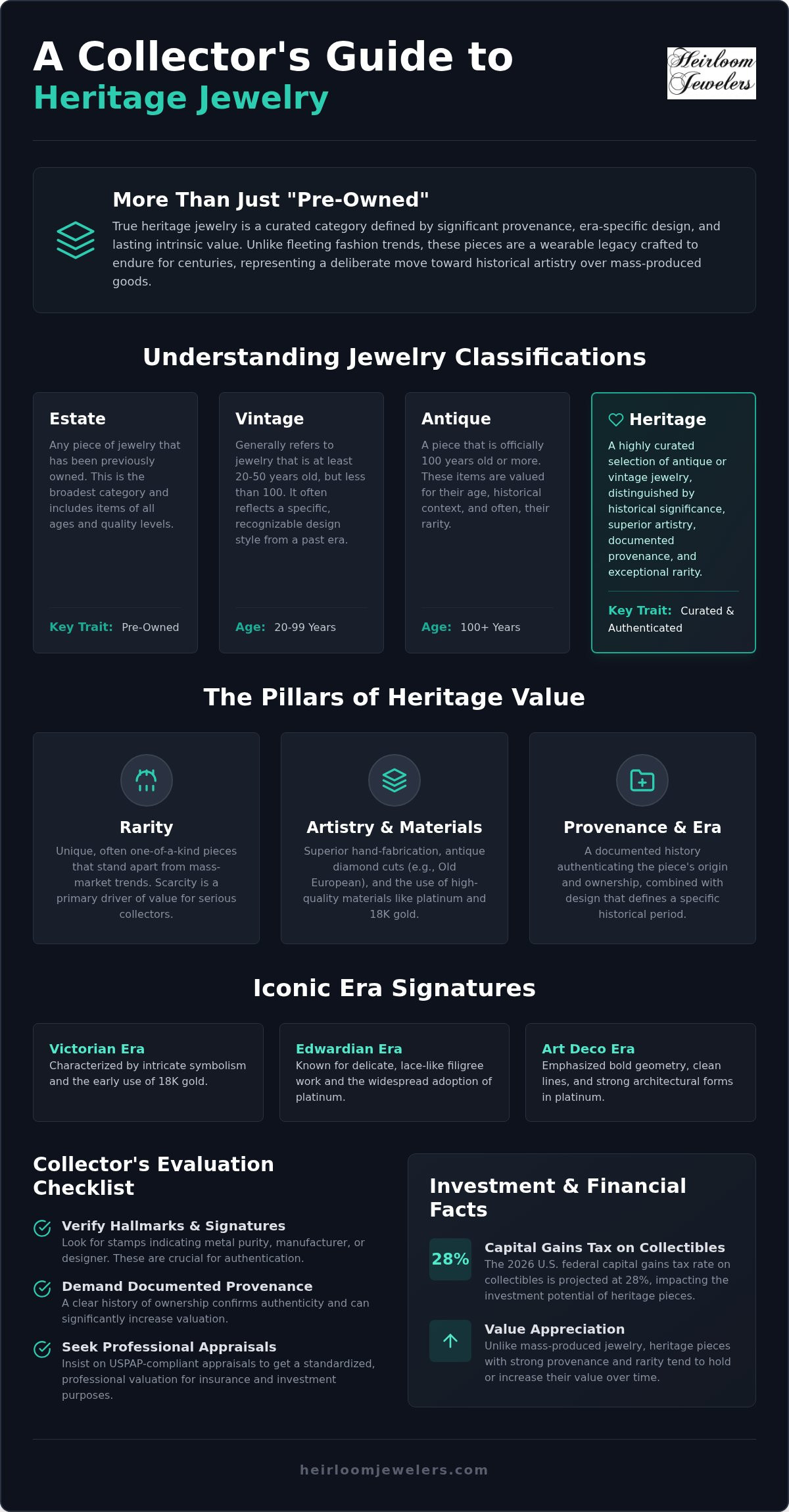 Heritage jewelry