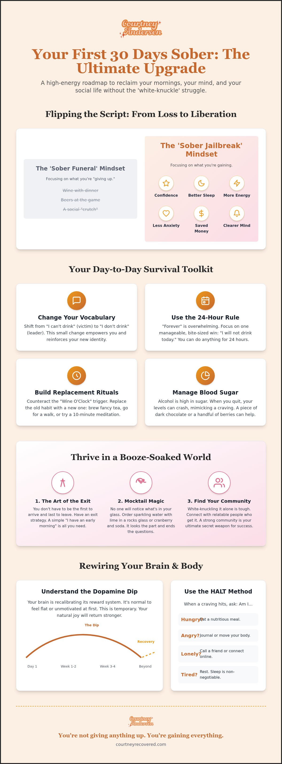 Early sobriety tips