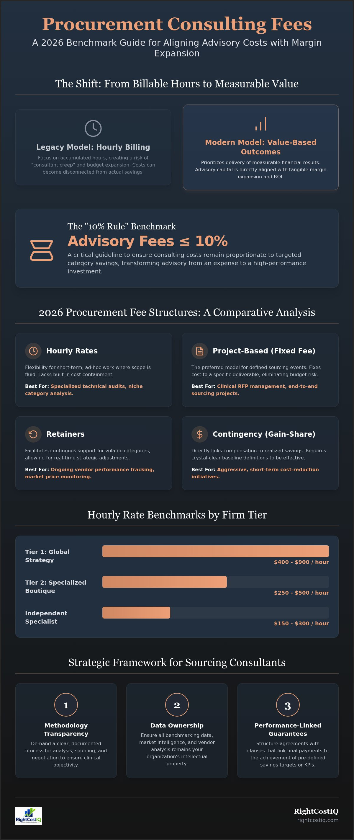 Procurement consulting fees
