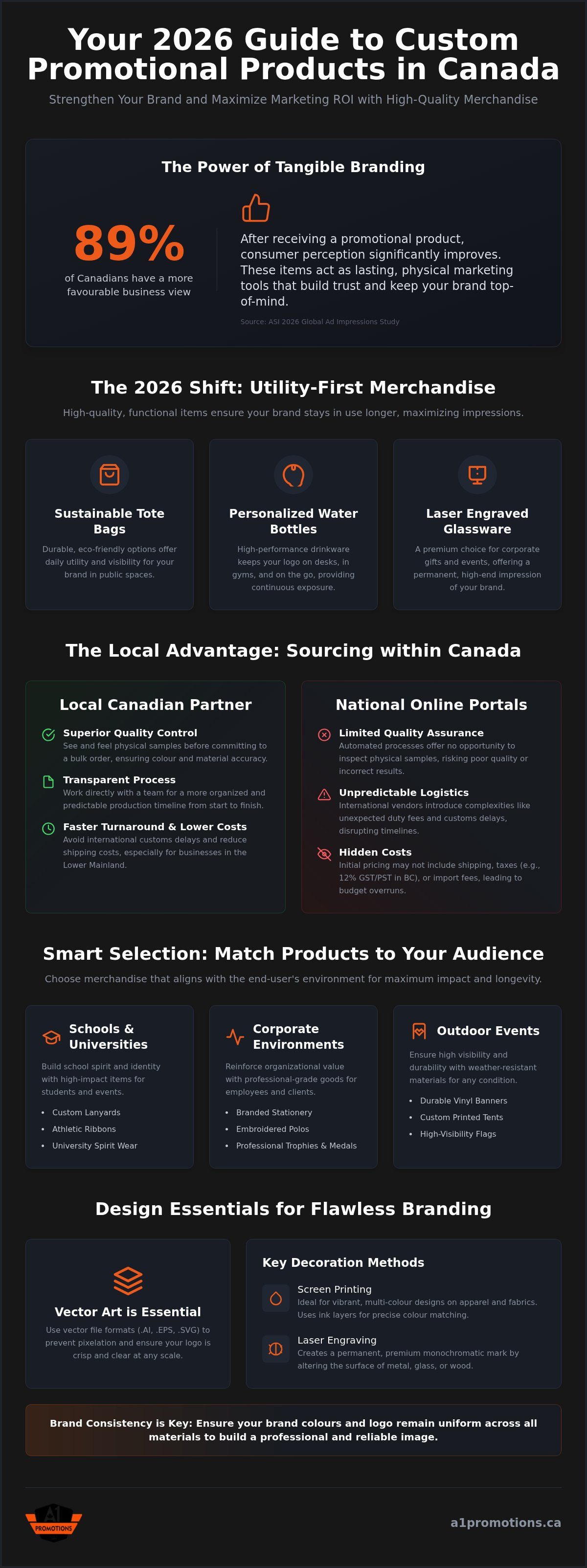 Custom promotional products canada
