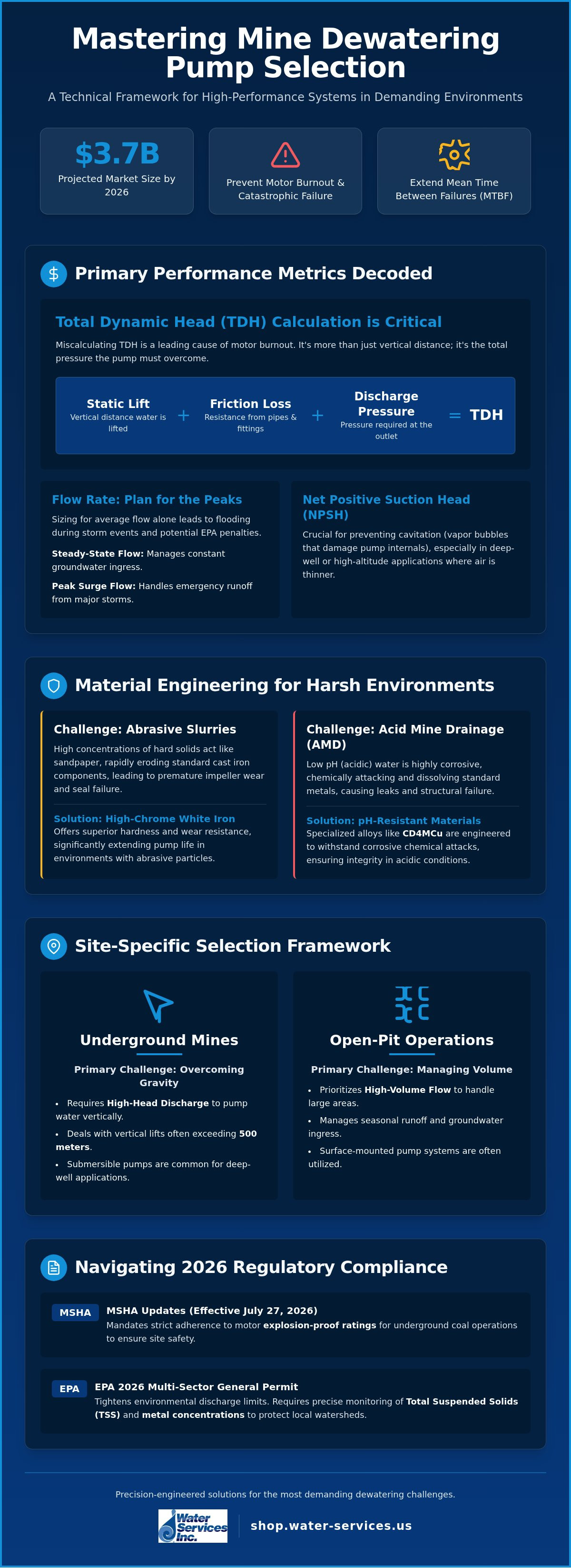 Designing a mine dewatering system