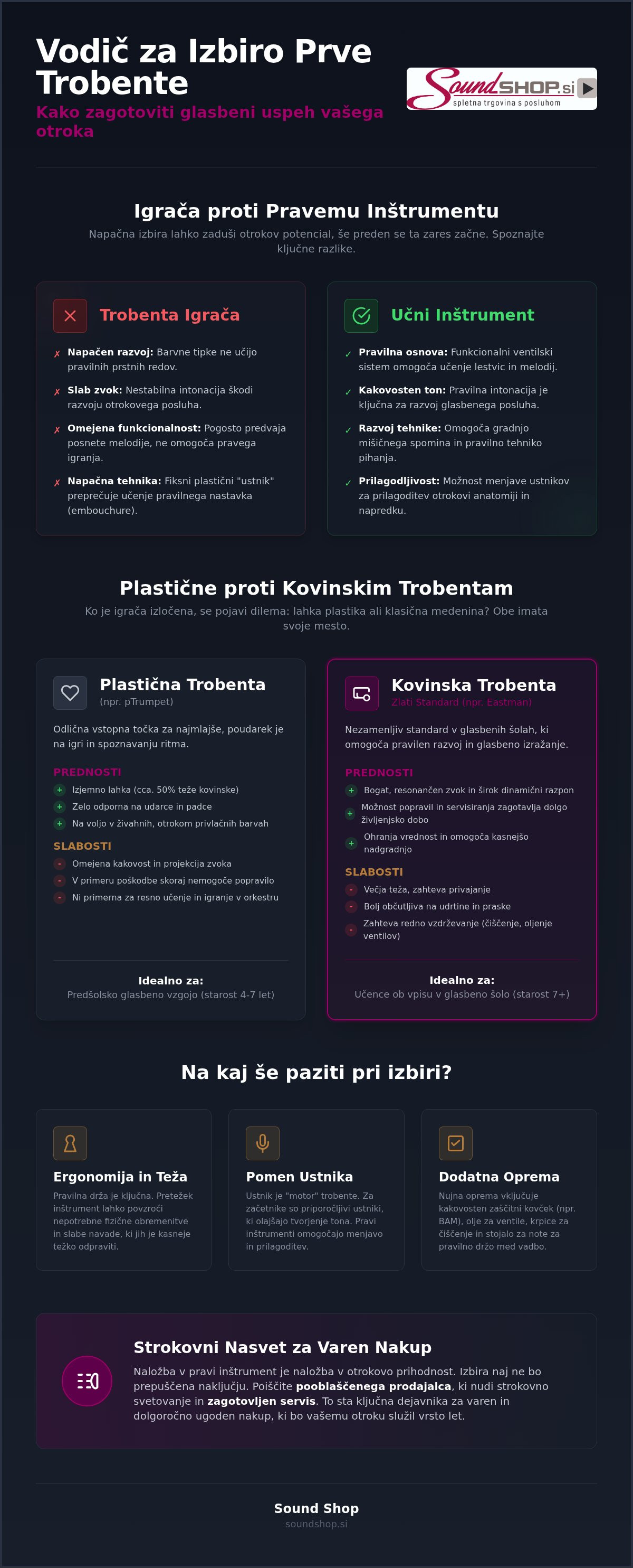 Trobenta za otroke