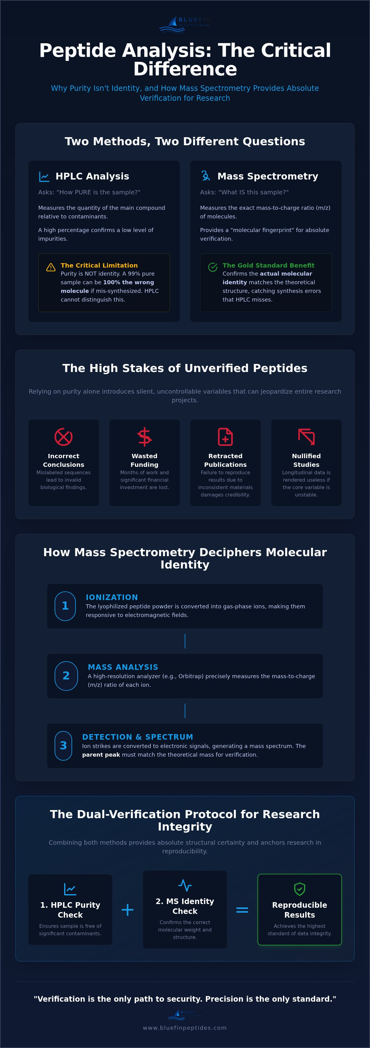 Interpreting peptide mass spectrometry data