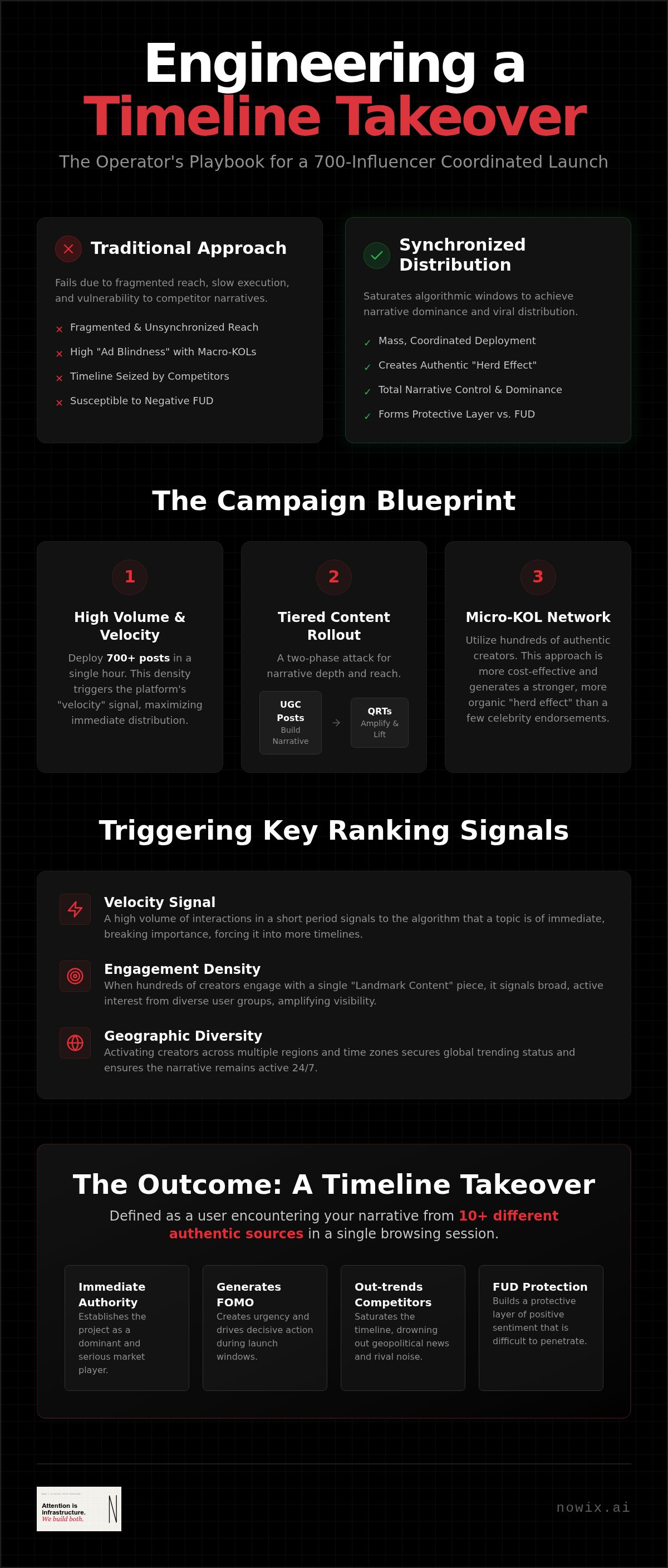 700 influencer campaign X