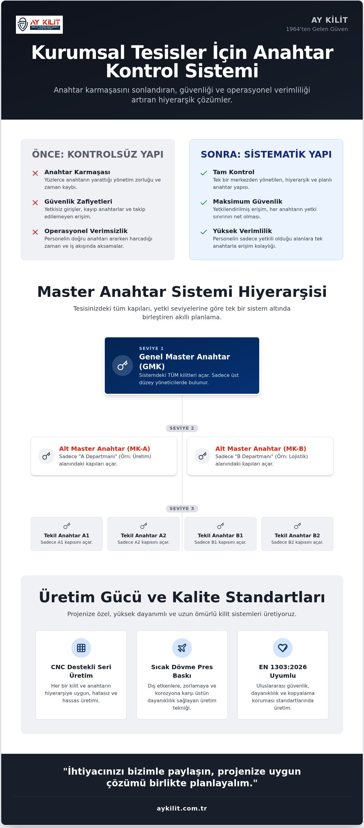 Anahtar kontrol sistemi