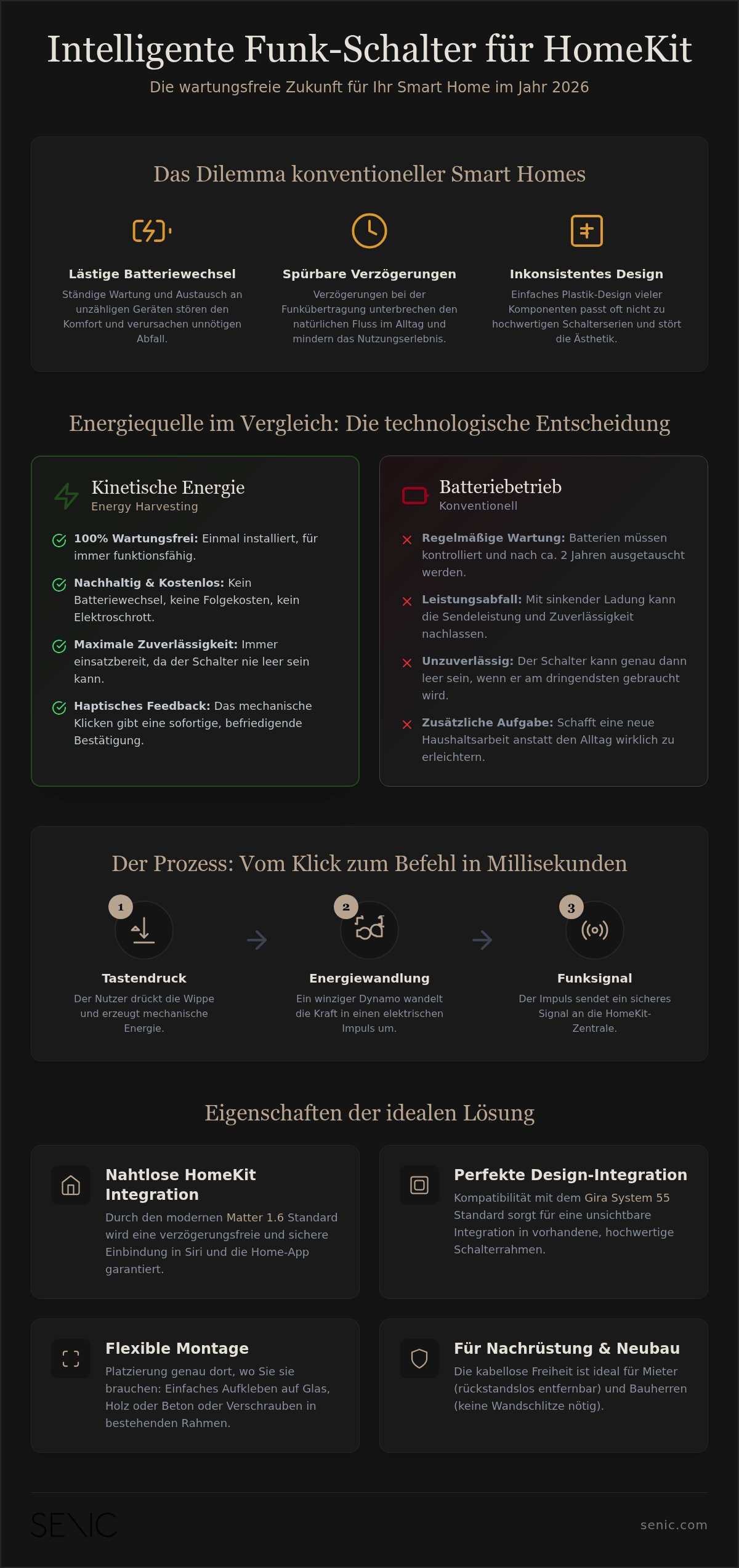 Funk Schalter HomeKit kompatibel