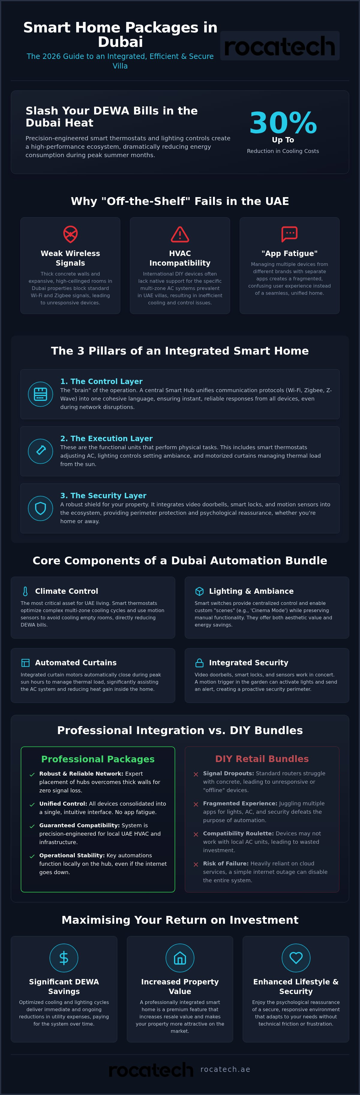 Smart home packages dubai