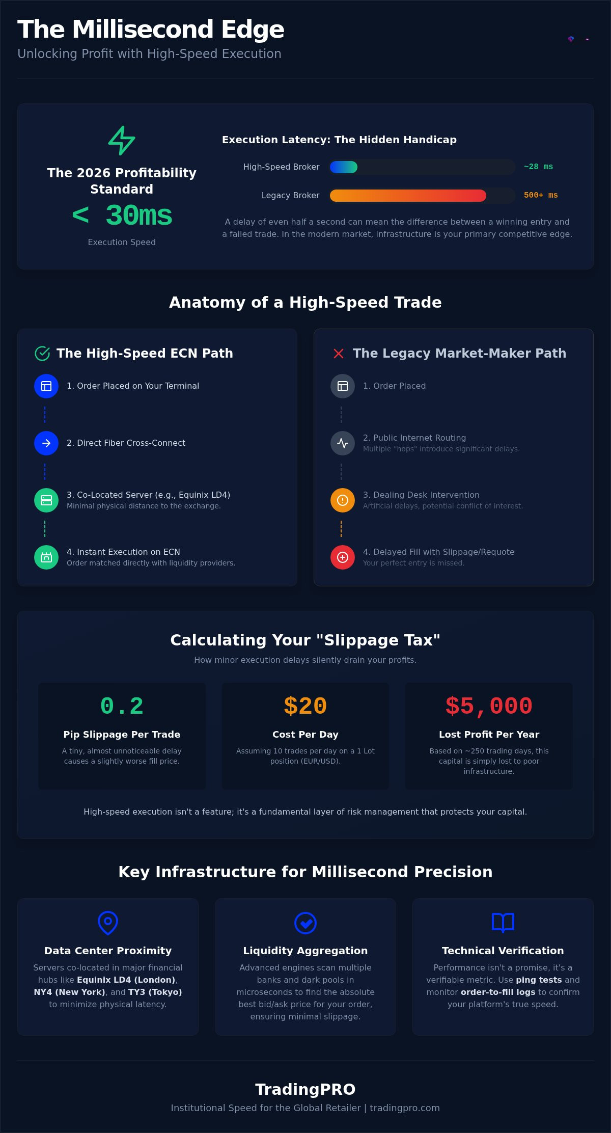 High speed execution broker