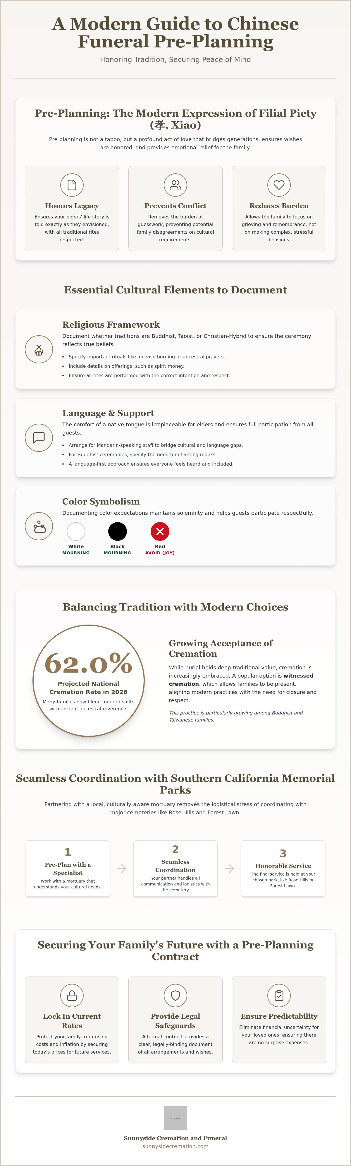Chinese funeral pre-planning guide