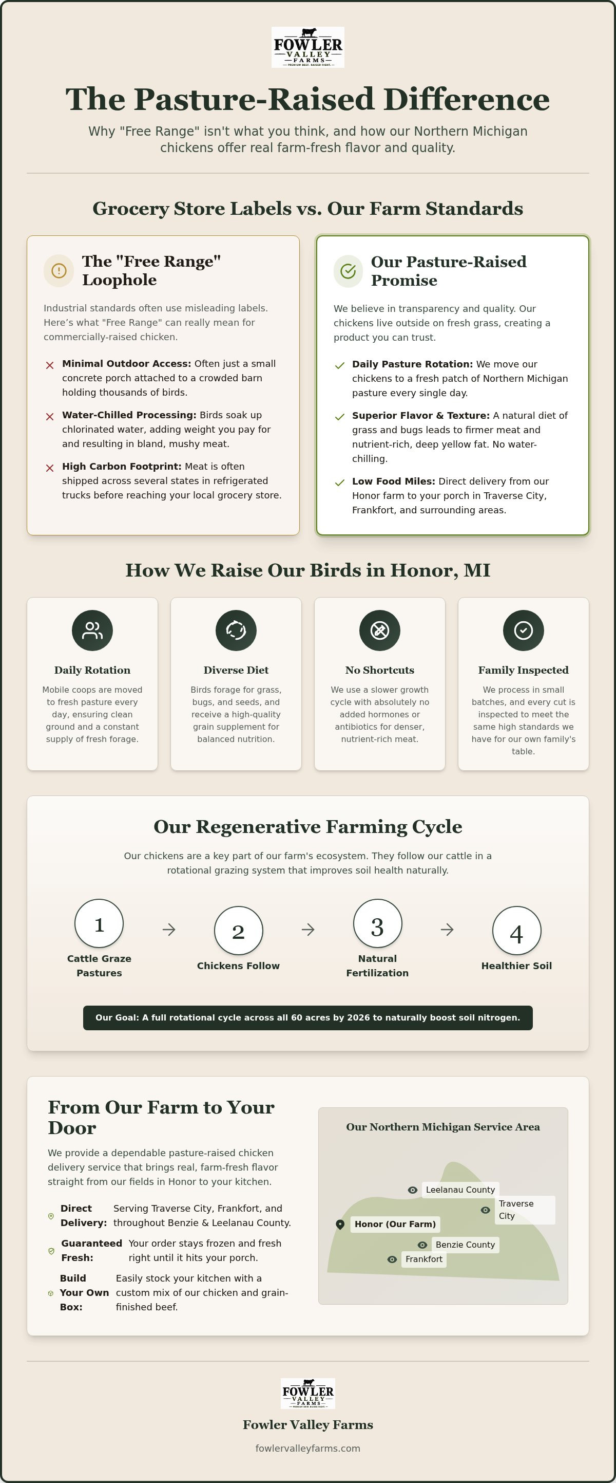 Pasture raised chicken delivery