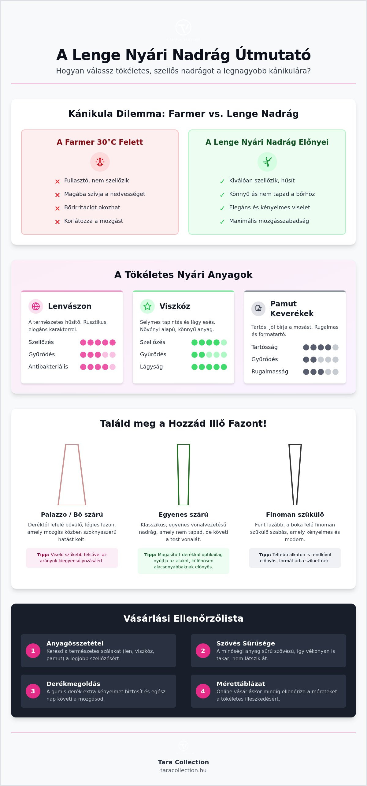Lenge nyári nadrág