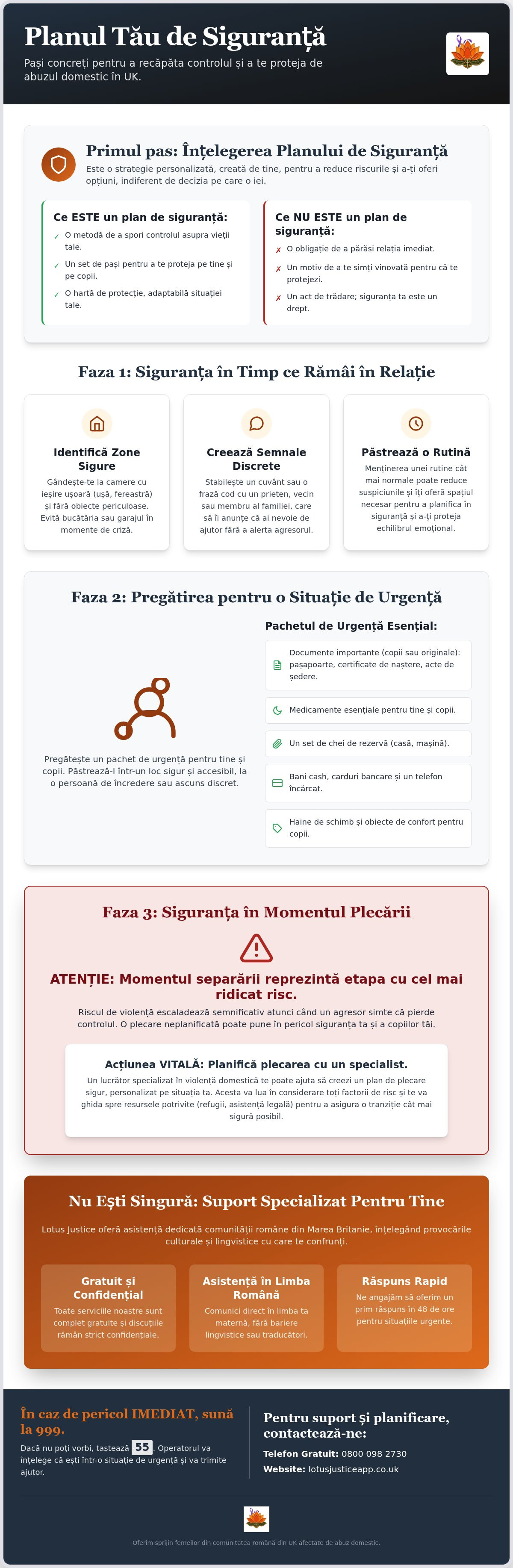 Plan de siguranță abuz domestic