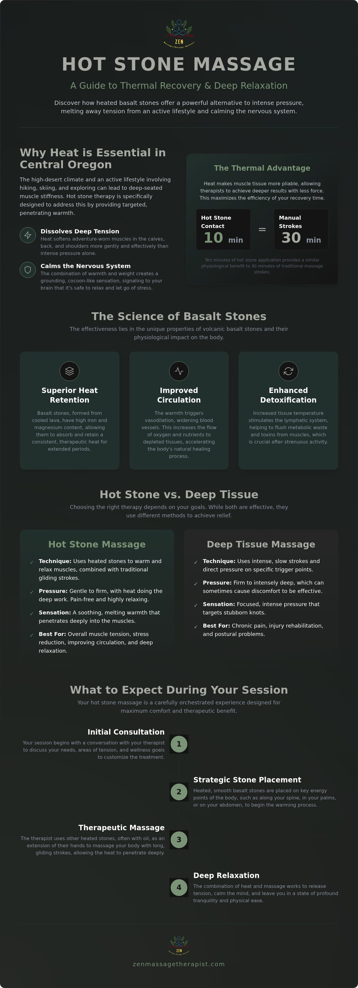 Hot stone massage Bend Oregon