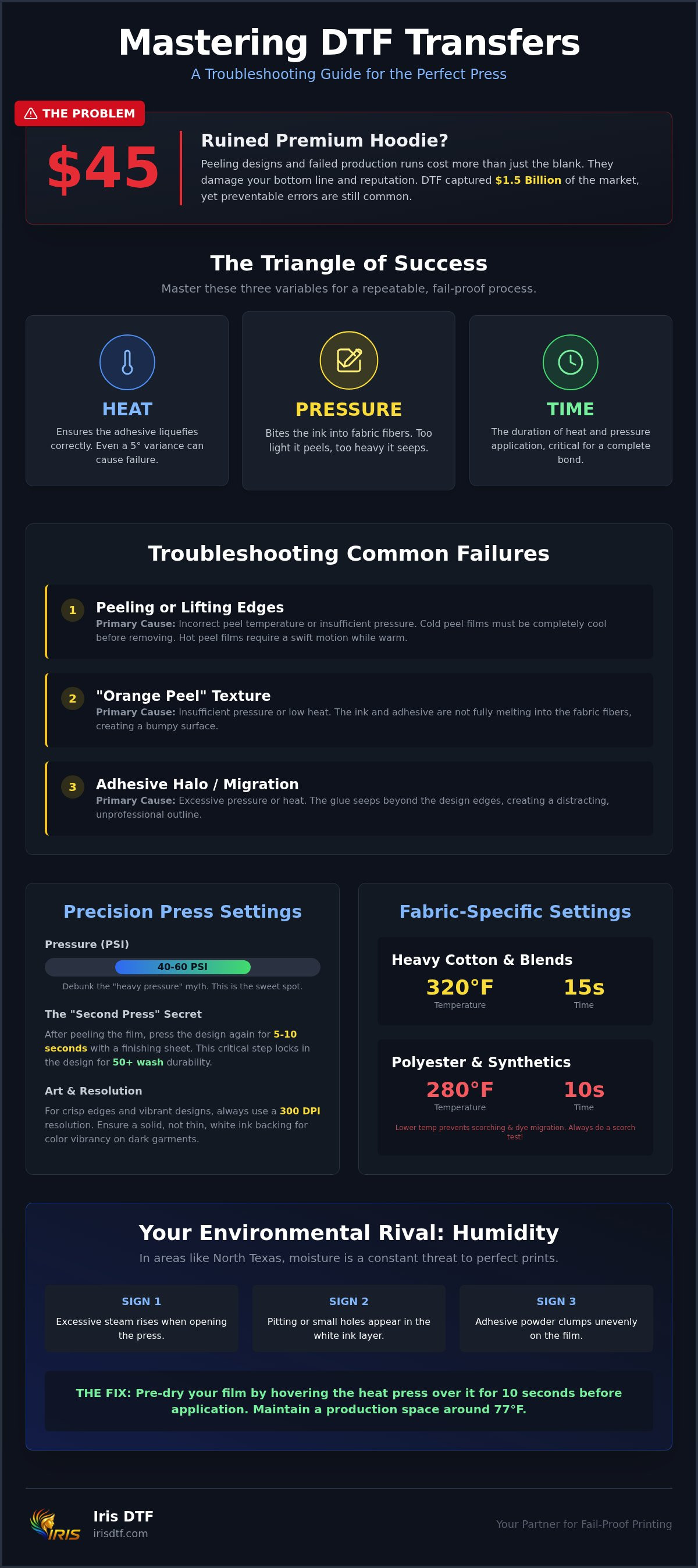 Troubleshooting dtf transfers