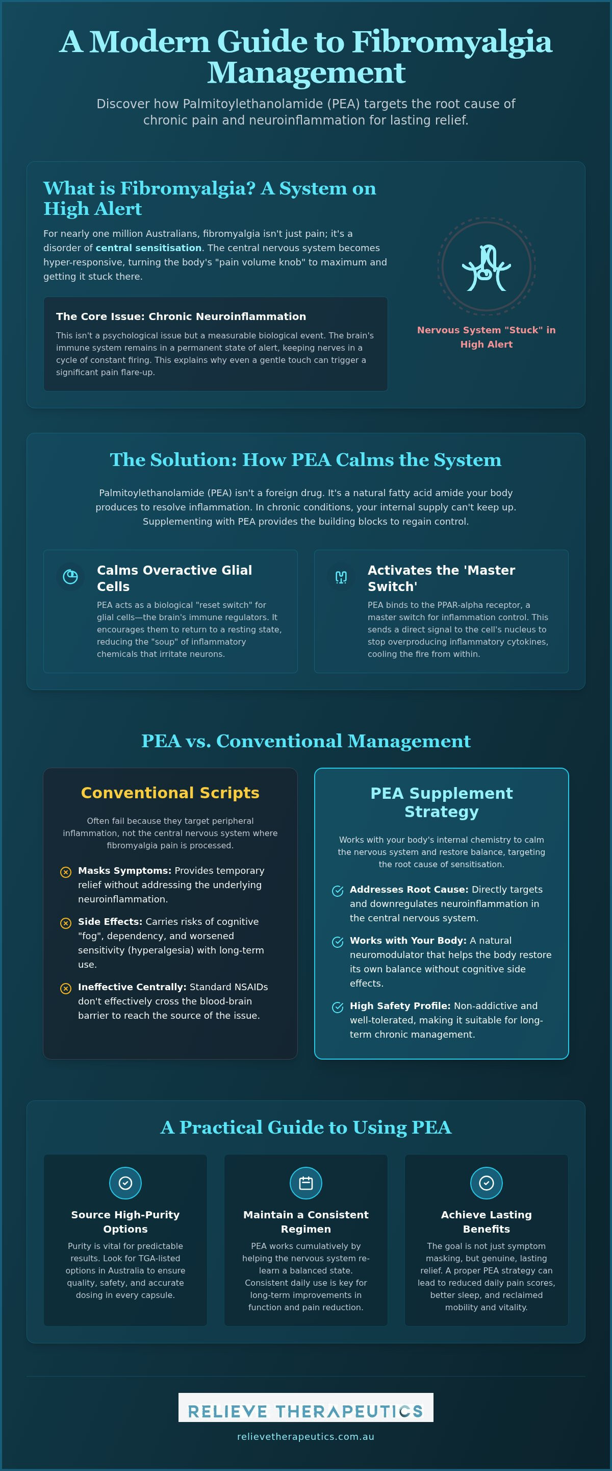 PEA supplement fibromyalgia
