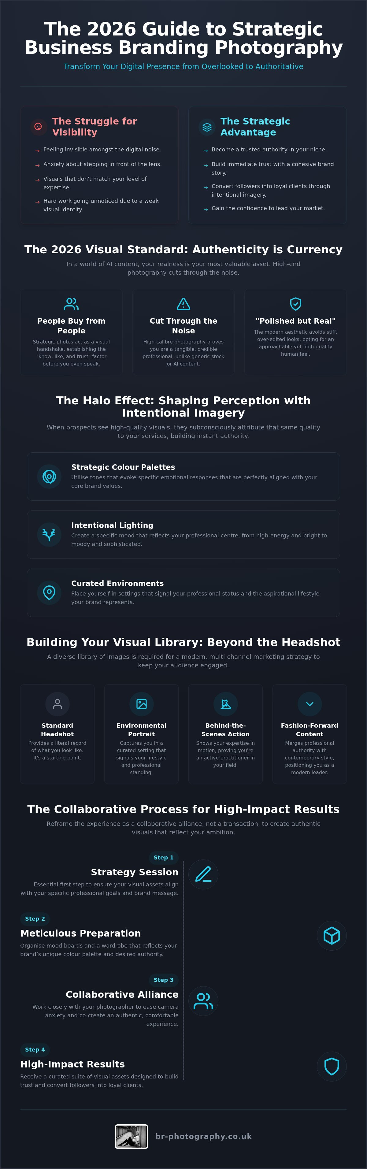 Online business branding photos