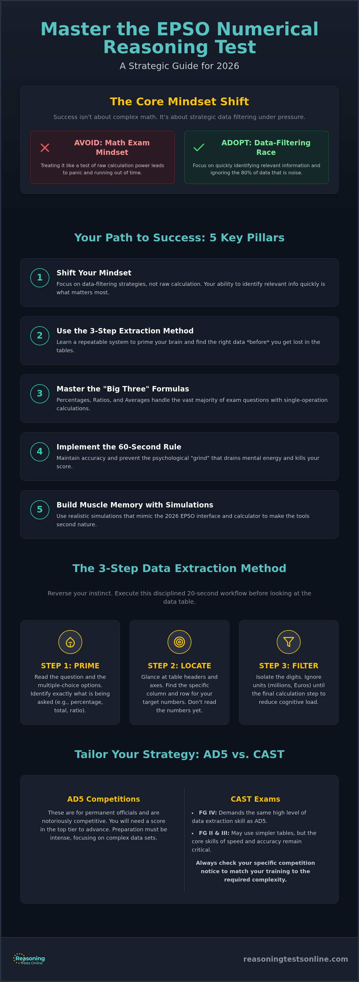Pass EPSO numerical reasoning