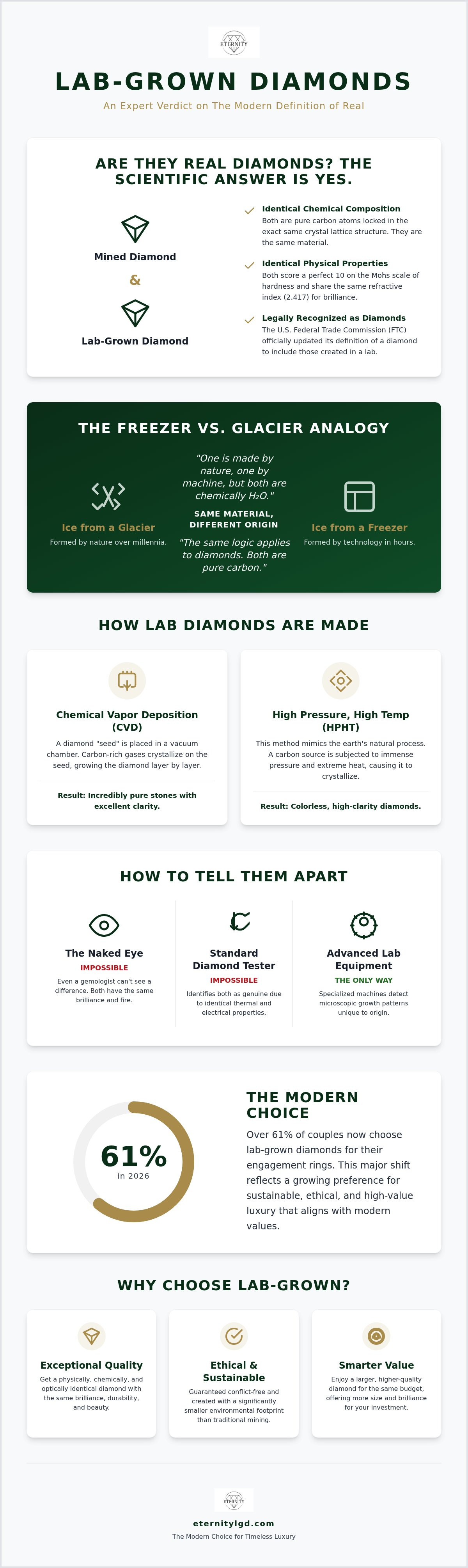 Are lab grown diamonds real diamonds