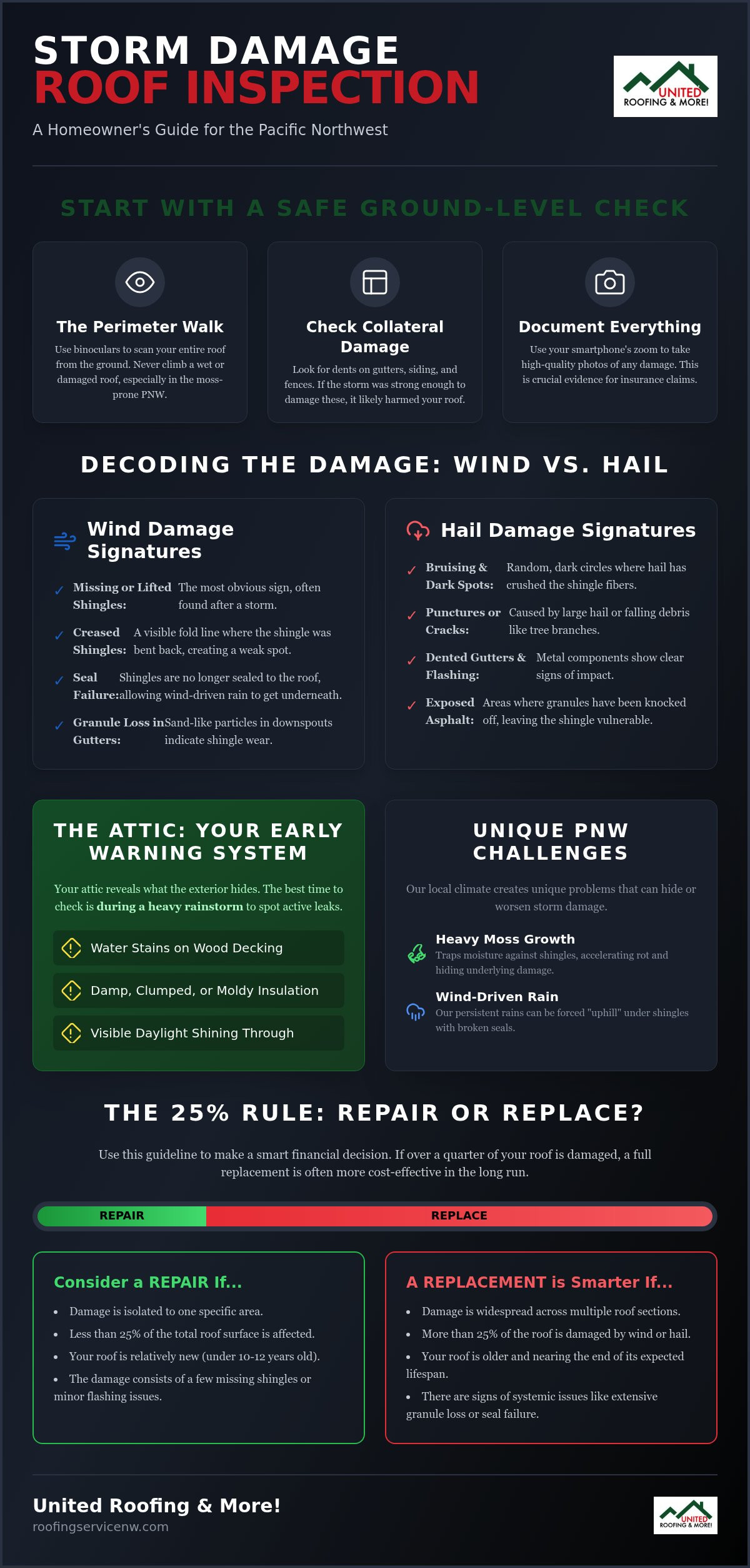 How to spot storm damage on your roof