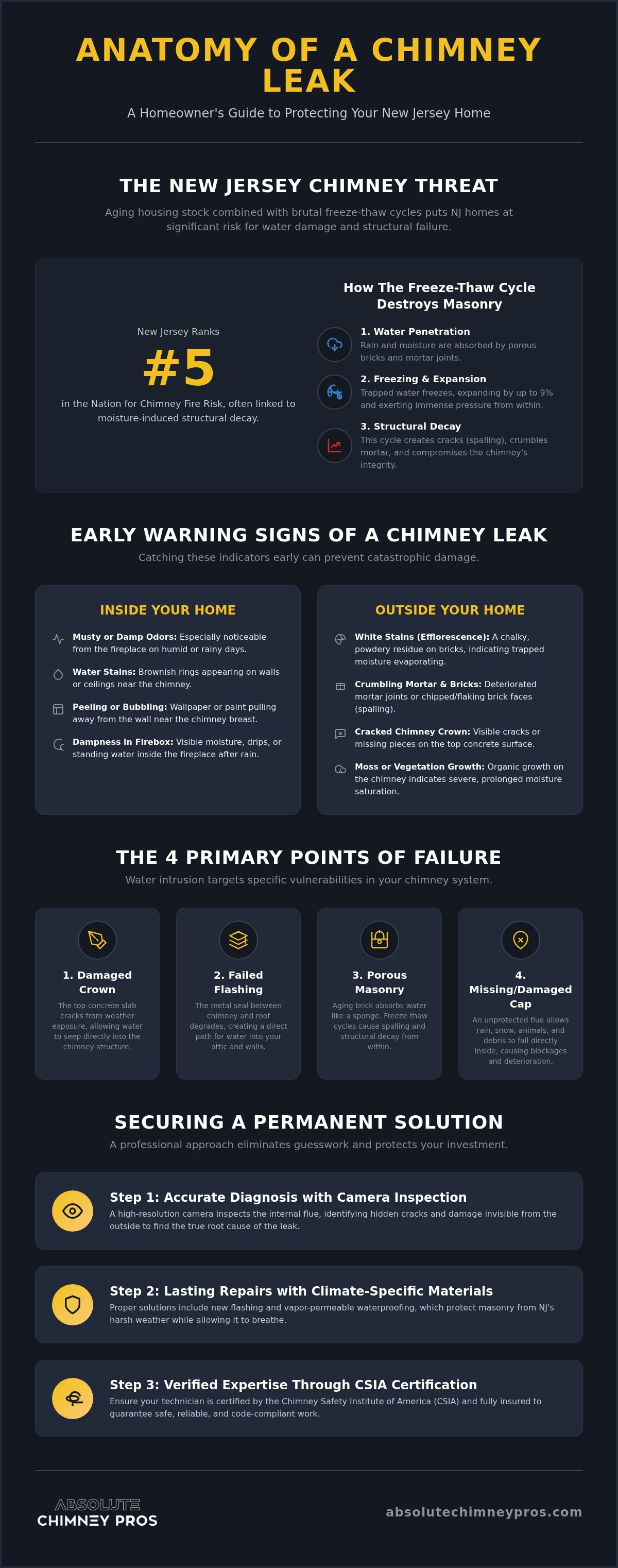 Chimney leak repair NJ