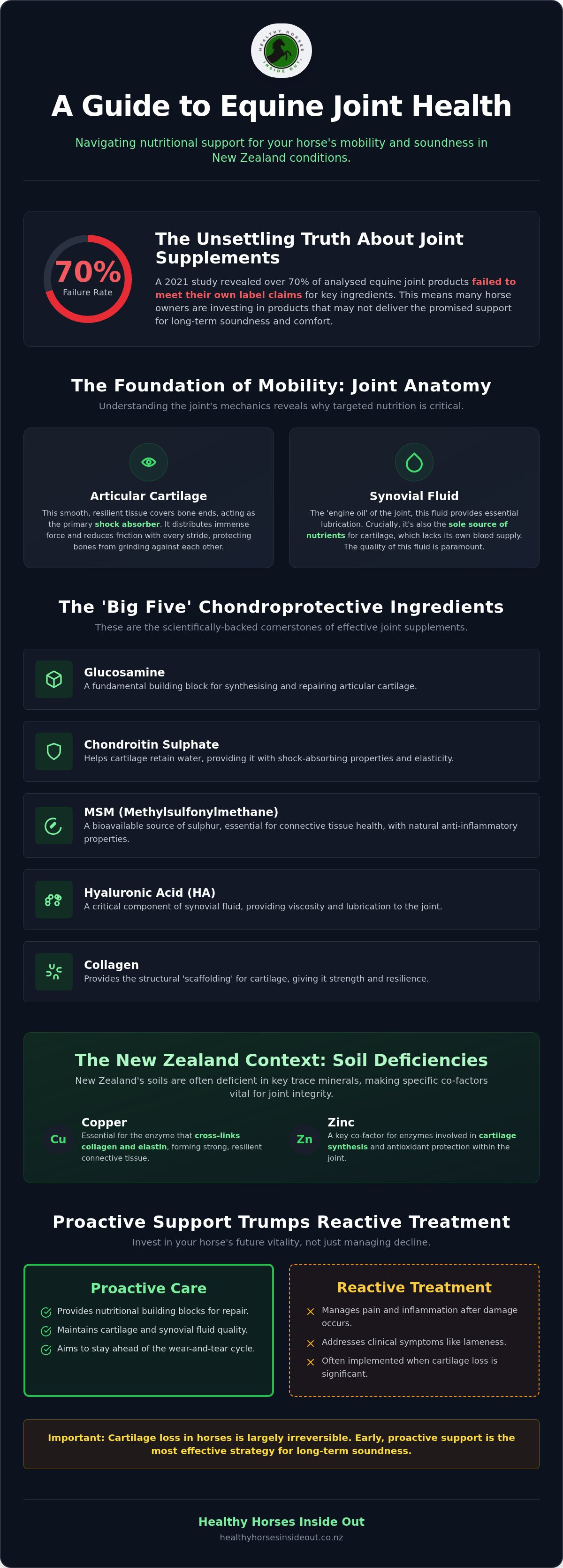 Horse joint supplement NZ