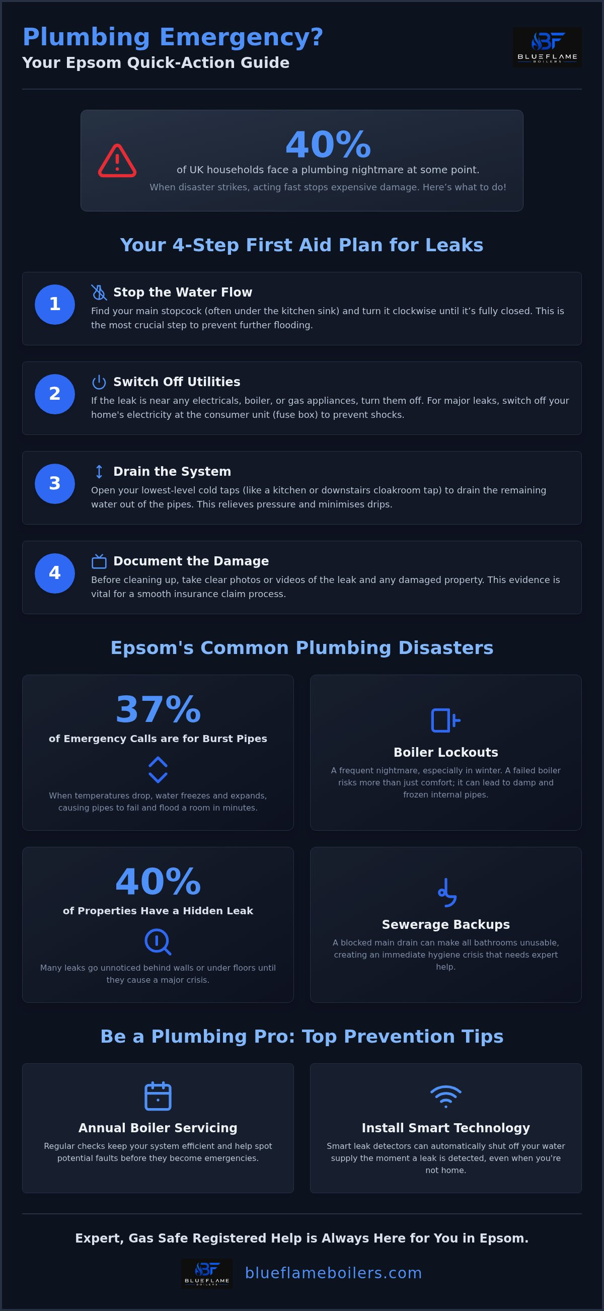 Emergency Plumber Epsom