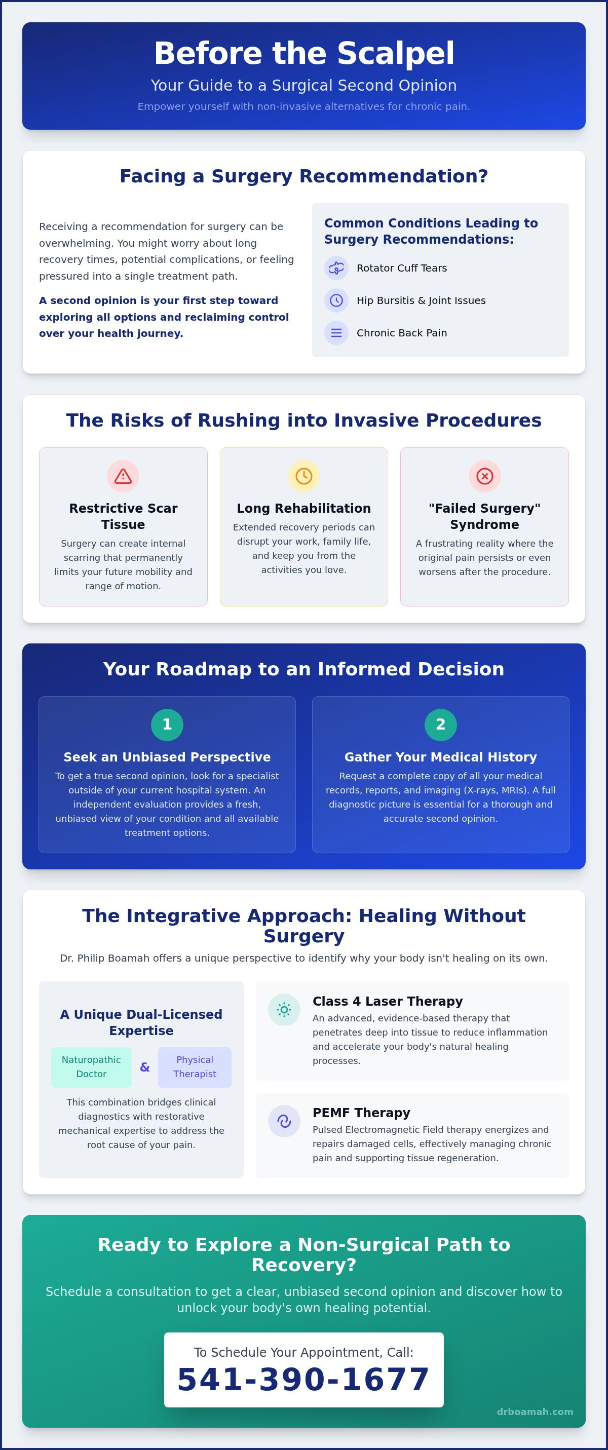 Second opinion for surgery recommendation Portland