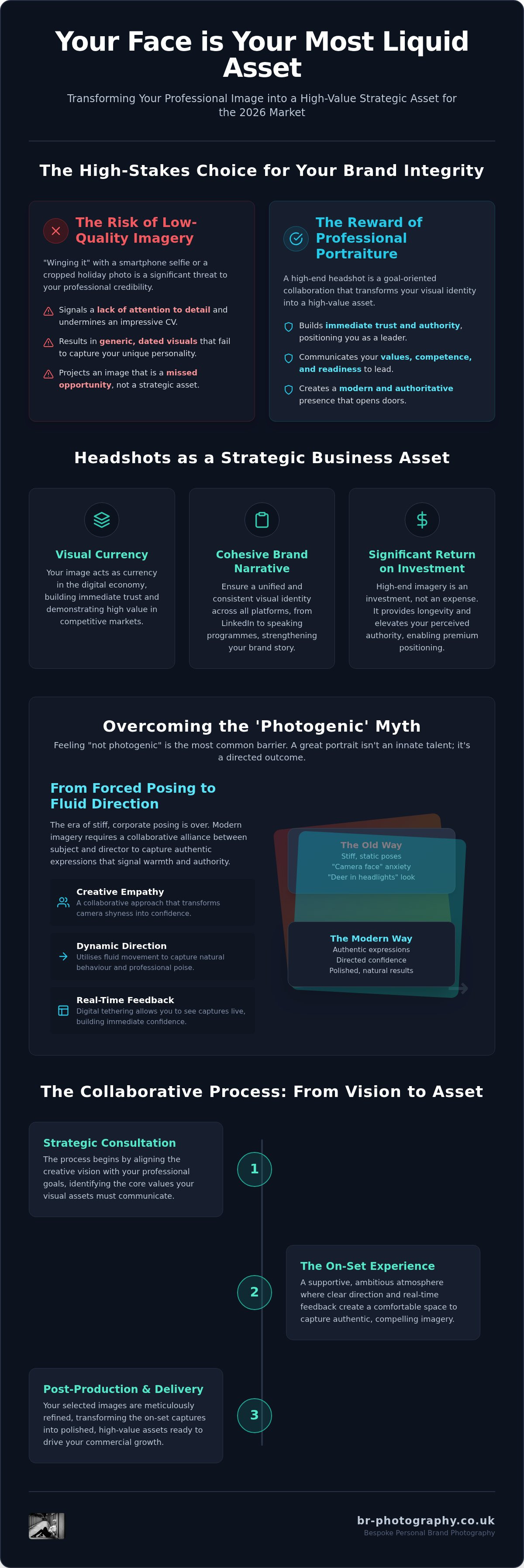 Benefits of professional headshots