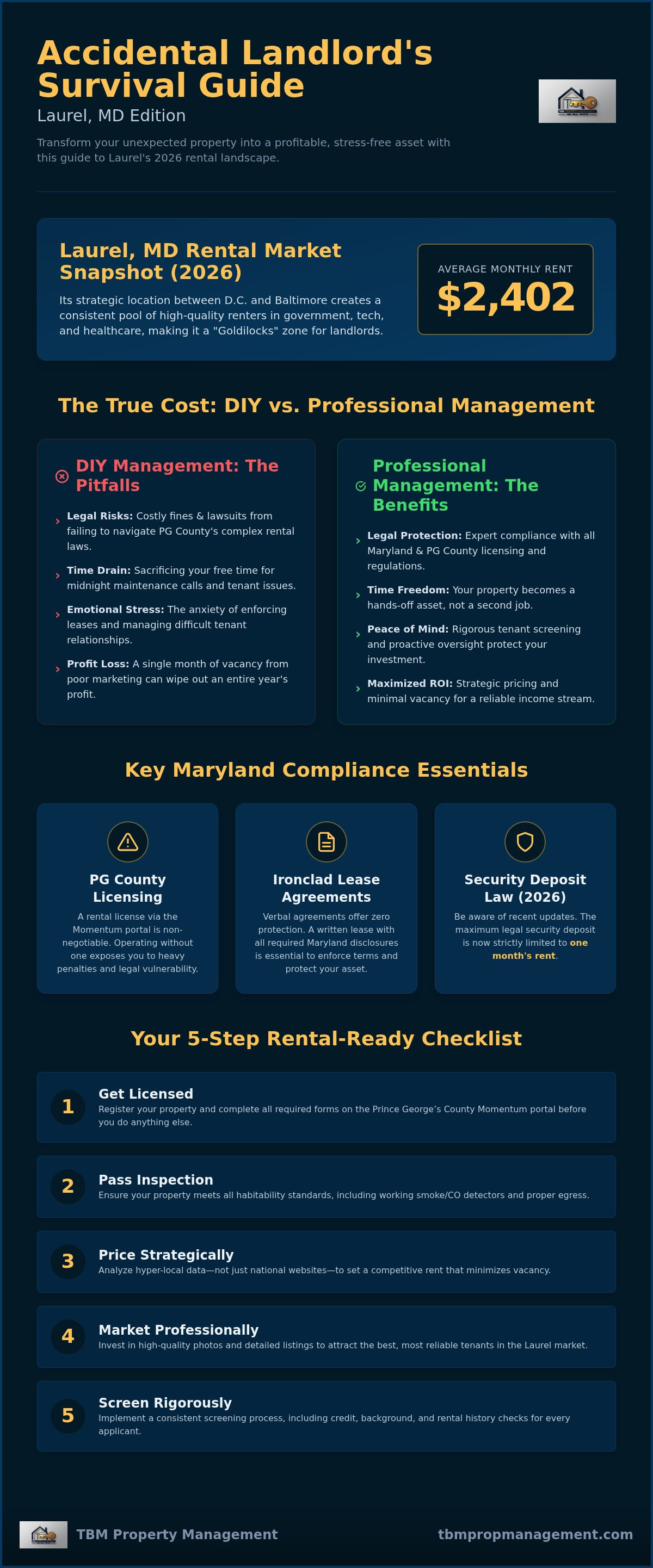 Accidental landlord help laurel md