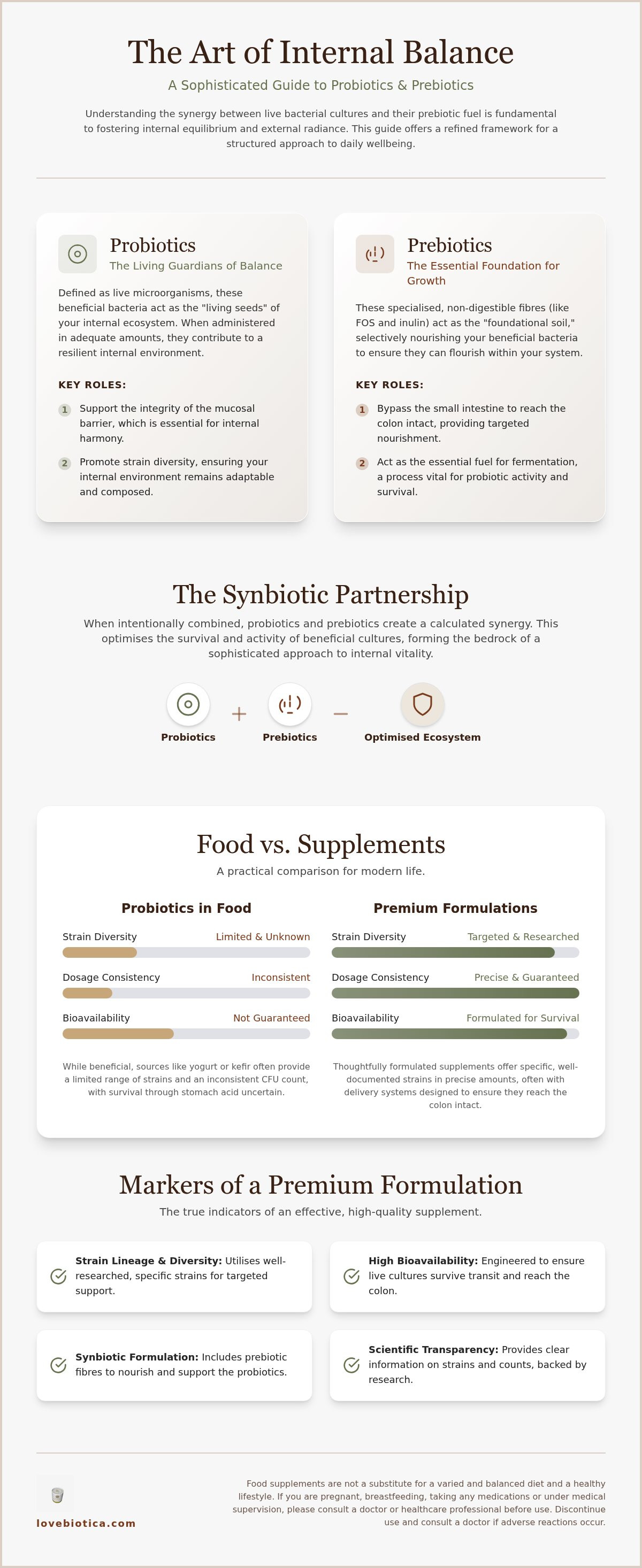 Probiotics in food vs supplements