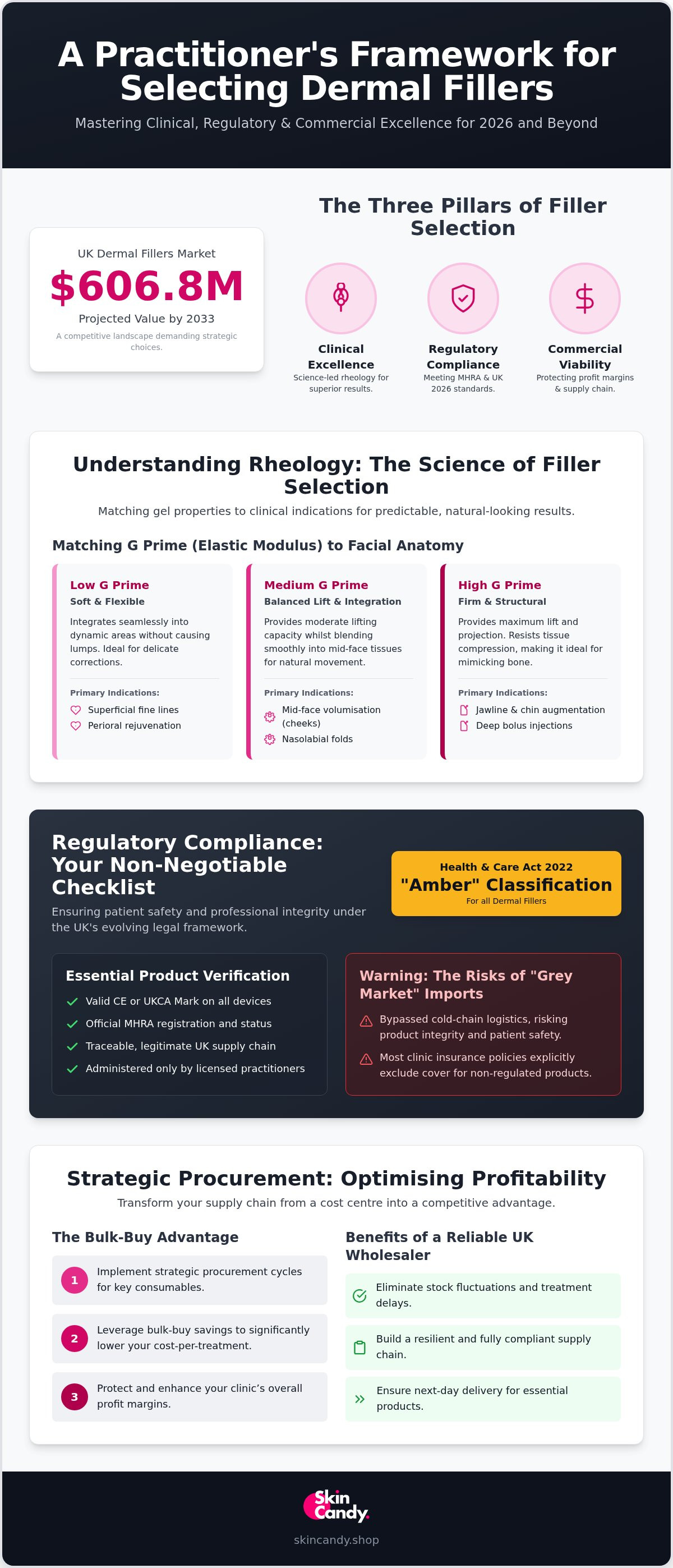 How to choose dermal fillers for clinic
