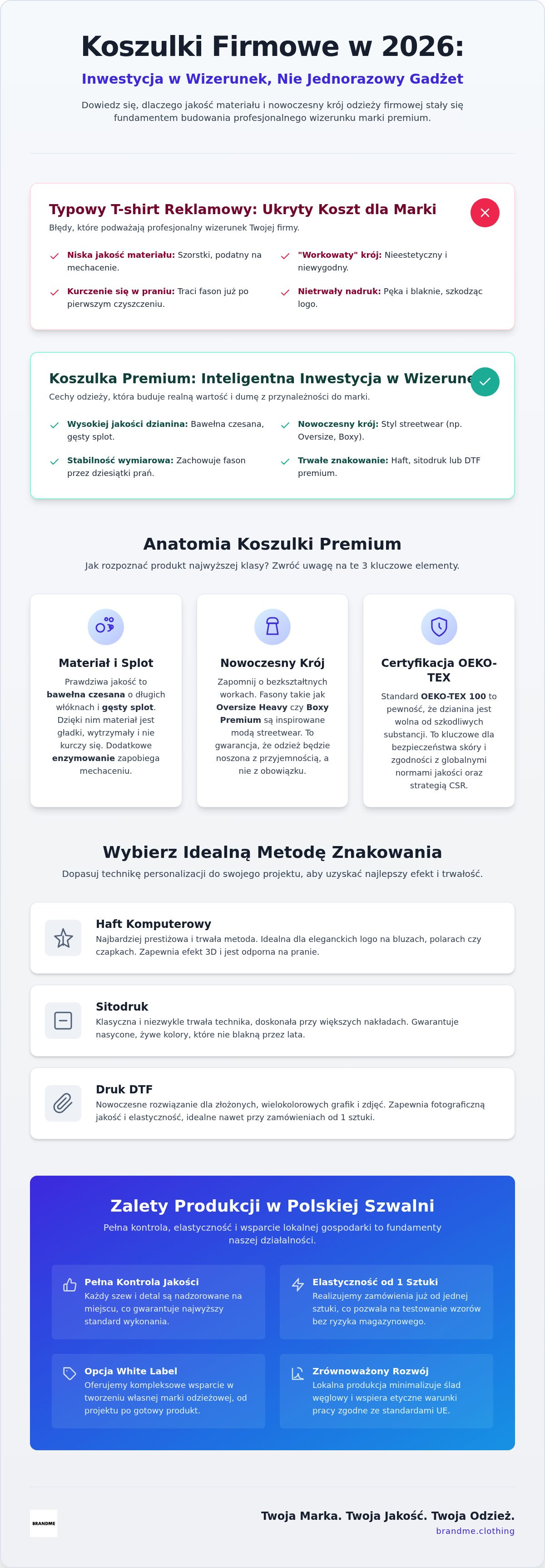 Koszulki z logo firmy