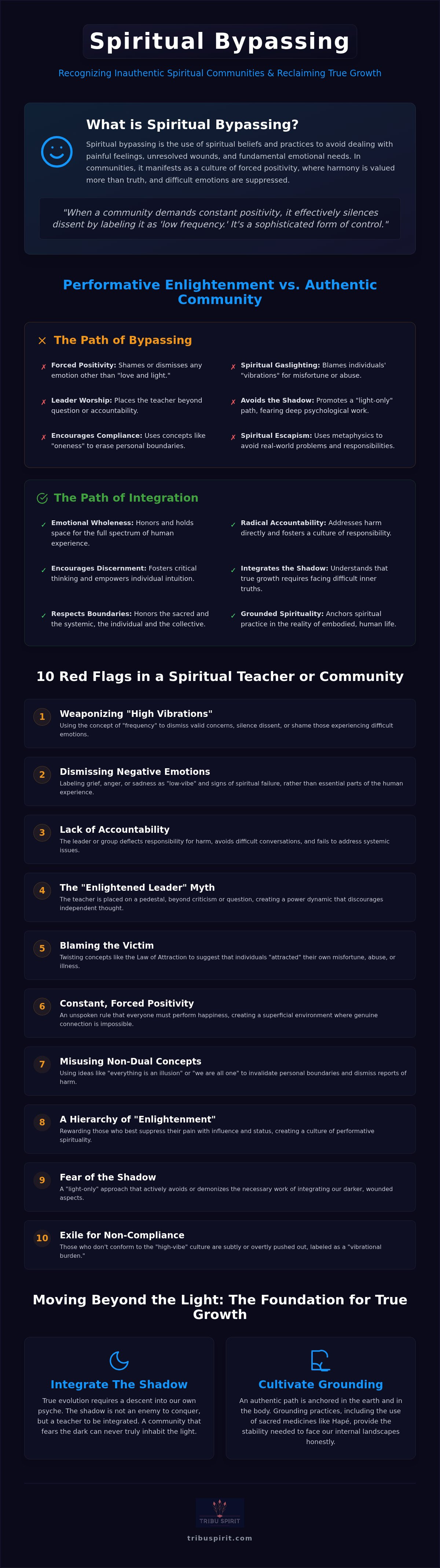 Red flags in a spiritual teacher