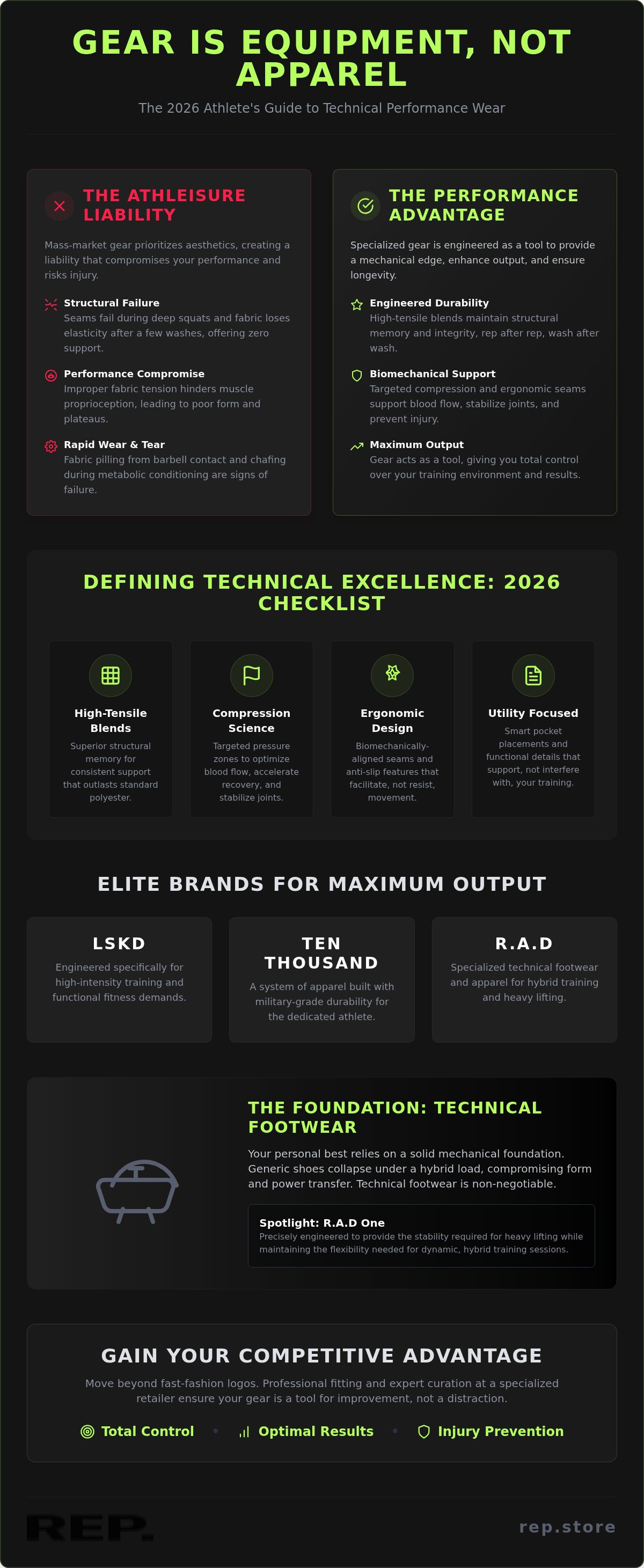 Performance apparel brands in Dubai