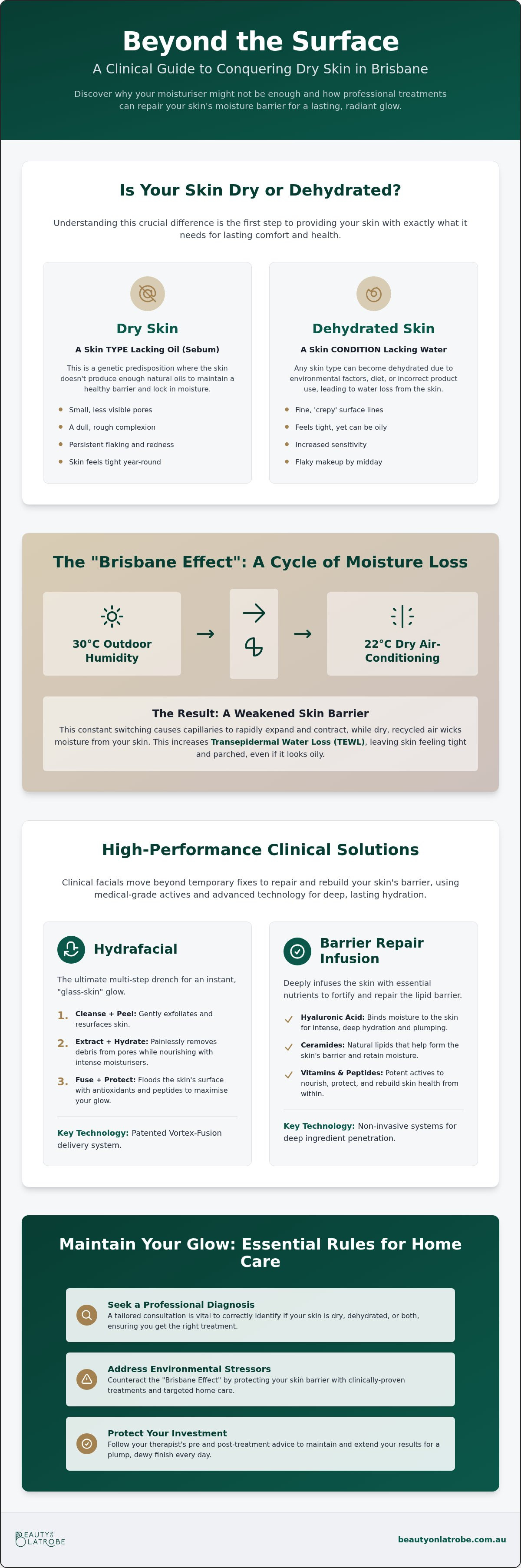 Best facial for dry skin Brisbane